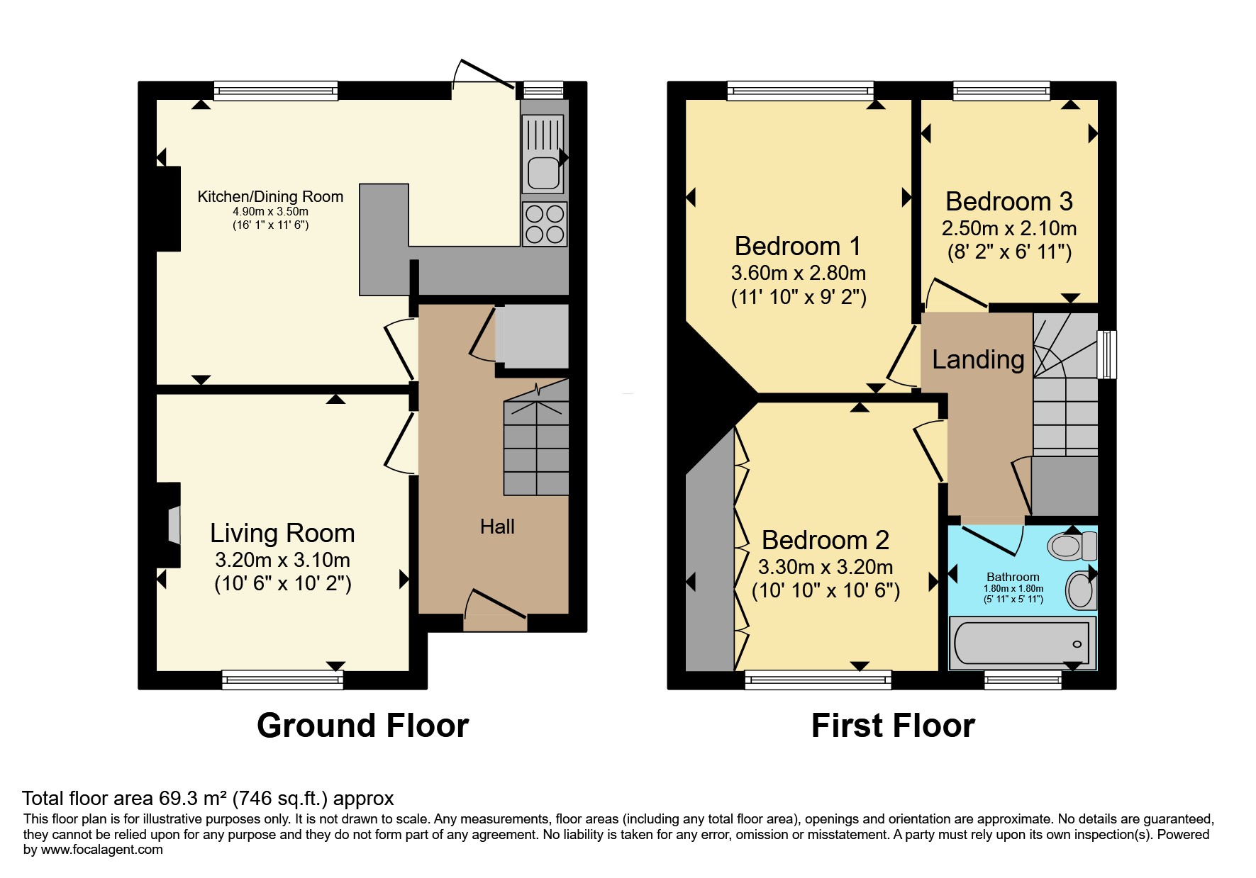 65, Longley Avenue, Wembley floorplan