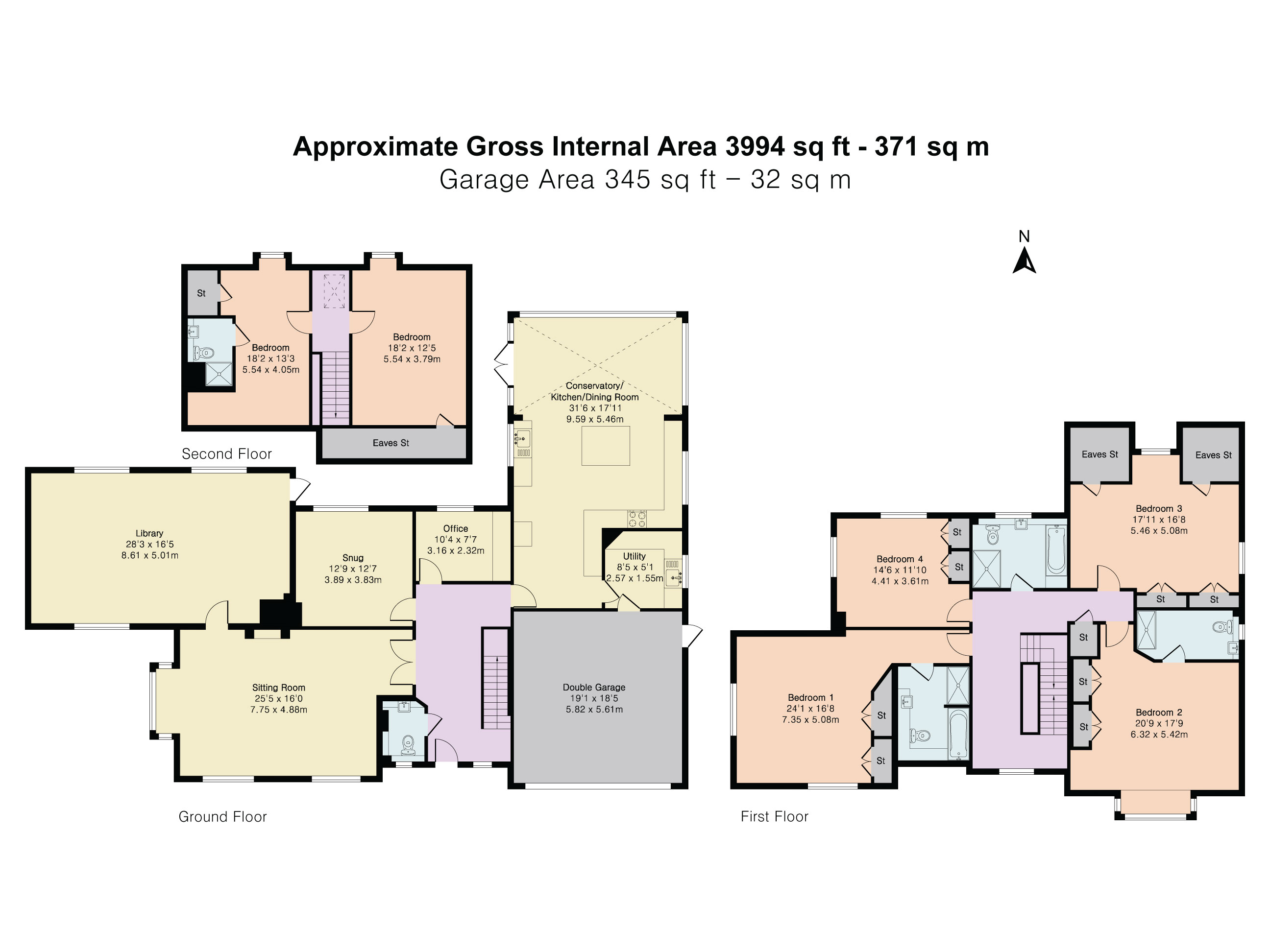 2, Wyatt Close, Reading floorplan
