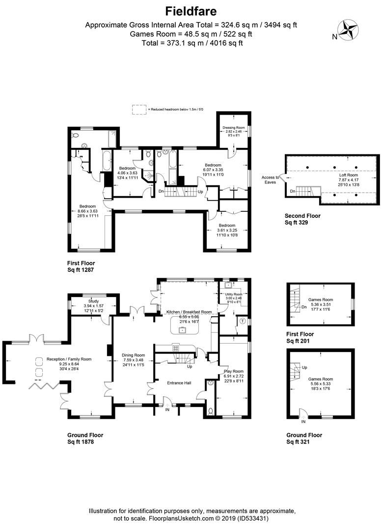4 Bedrooms Detached house for sale in Skippetts Lane East, Basingstoke RG21