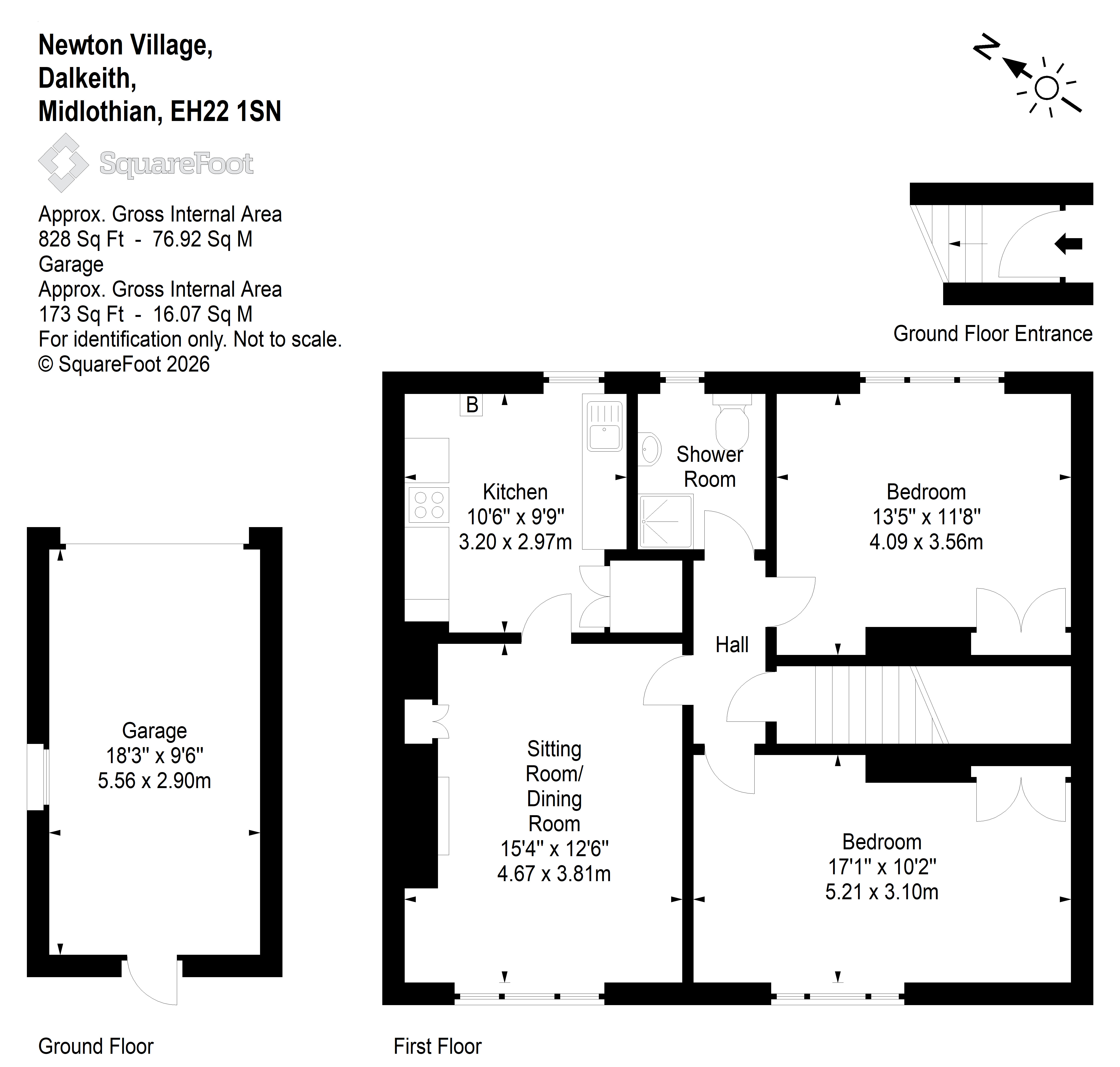 16, Newton Village, DALKEITH floorplan