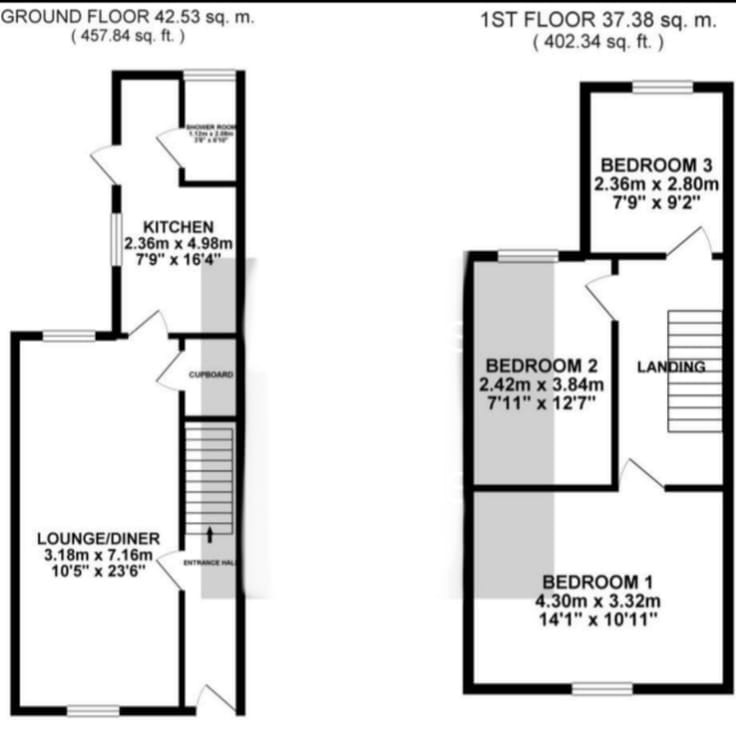 3 bed terraced house for sale in Knowles Road, Gloucester GL1 68429137 Zoopla