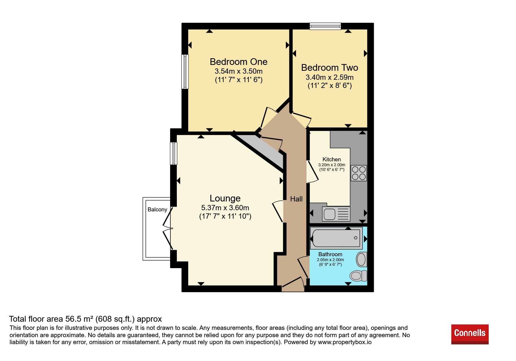Apartment 7, Solar House, Pendlebury Close, Walsall floorplan