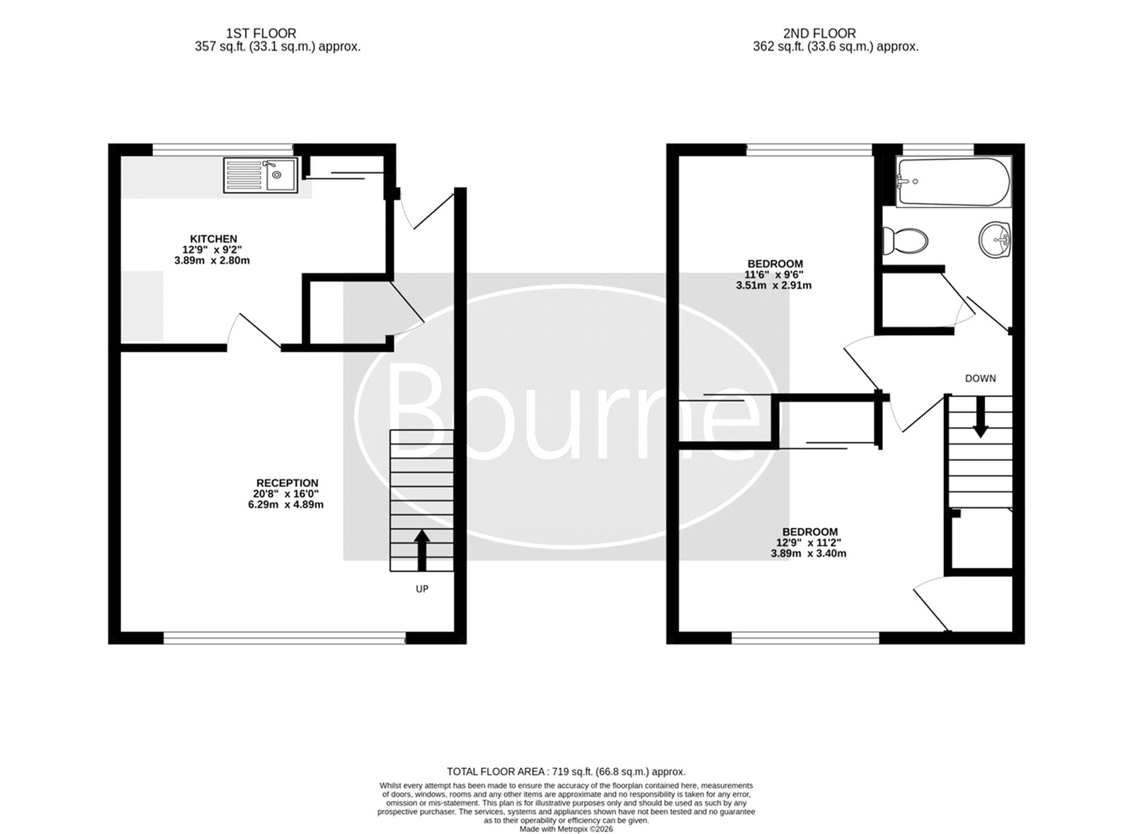 4, Woodlands Court, Woking floorplan