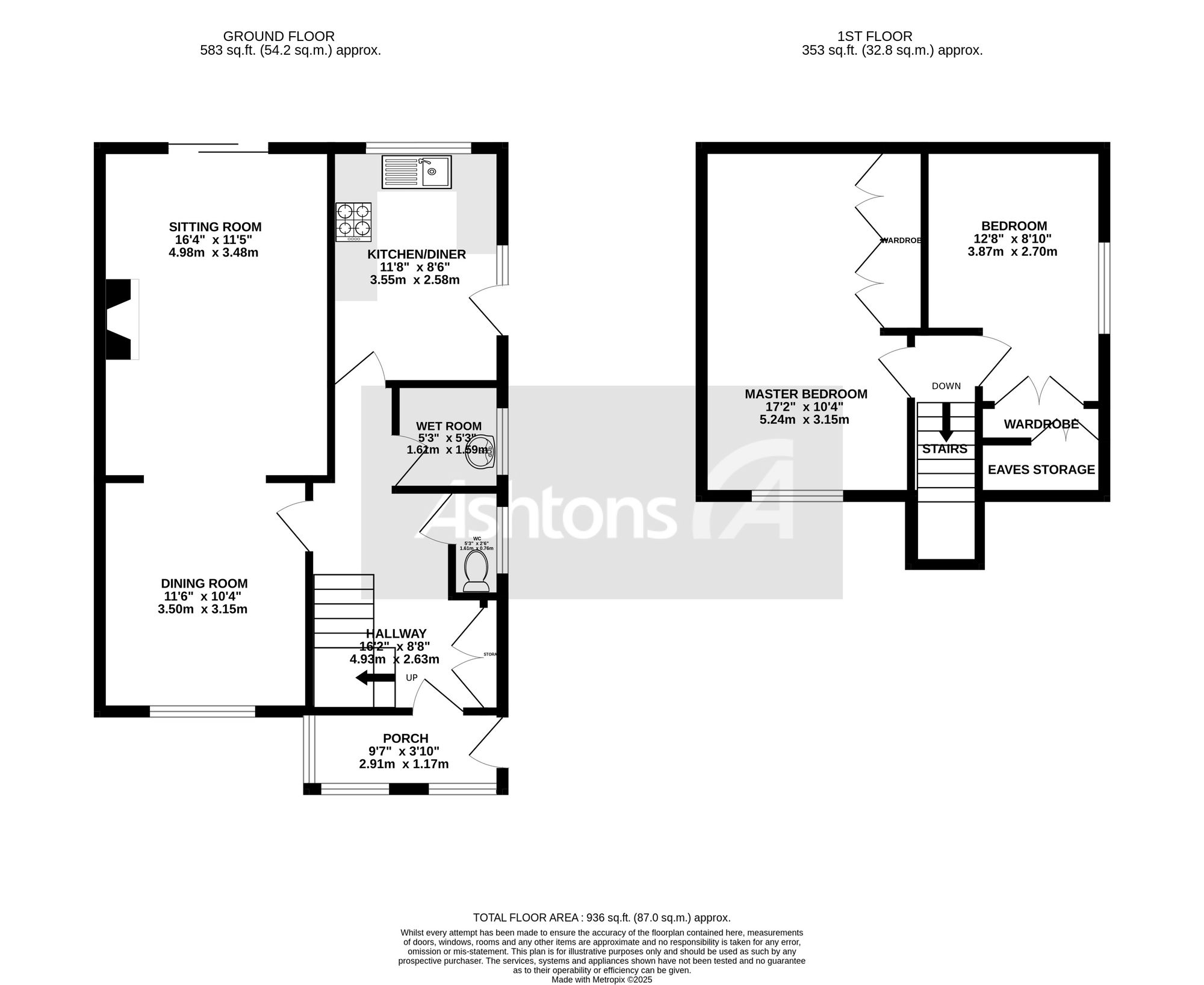 28 Clifton Road, Wigan floorplan