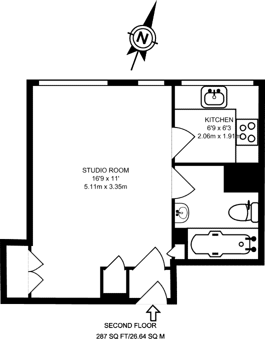 Euston Road, Euston floorplan