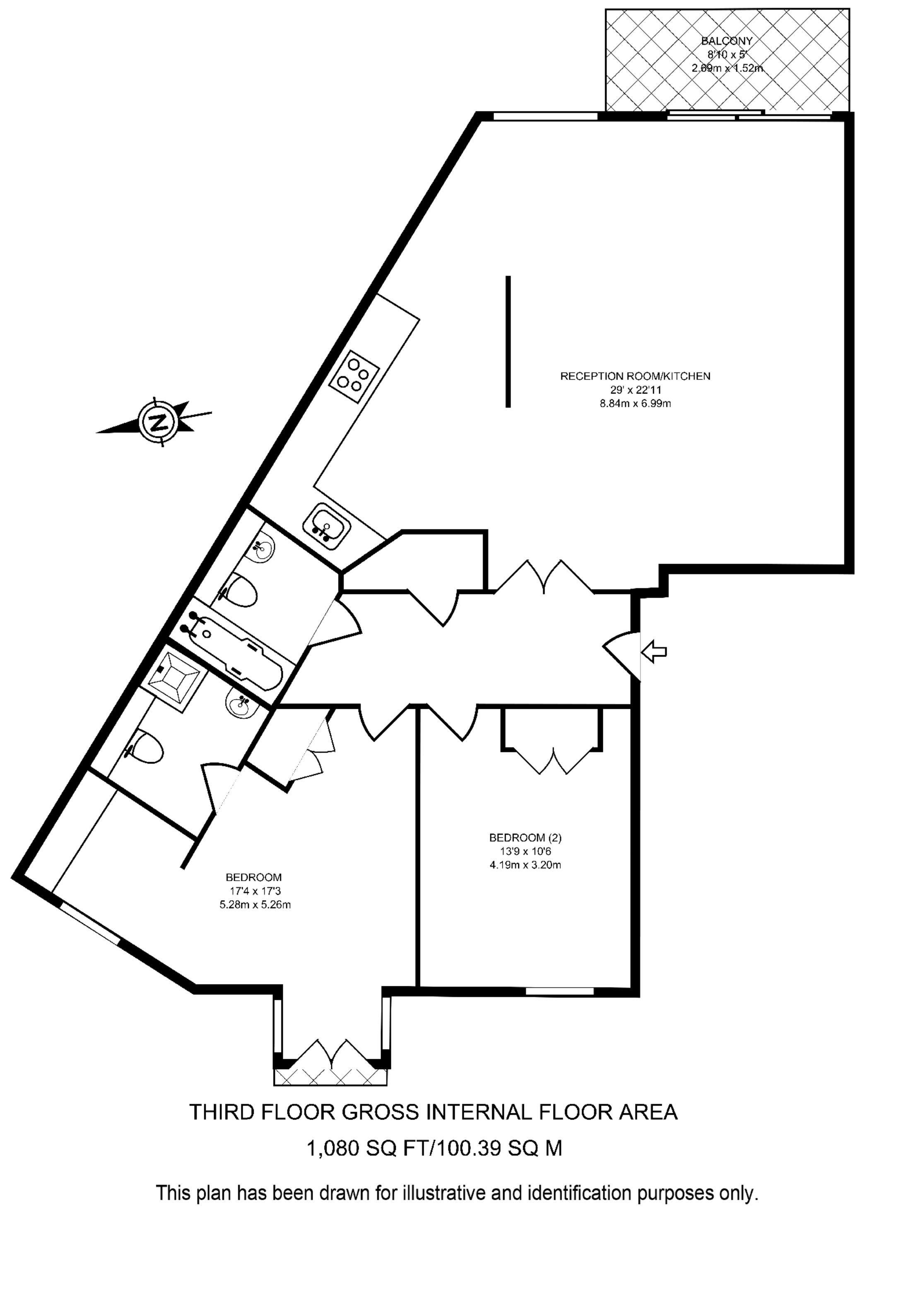 Renaissance Walk, Greenwich floorplan
