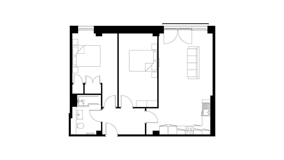 2 Bedrooms Flat for sale in Temple Street, Keynsham, Bristol BS31