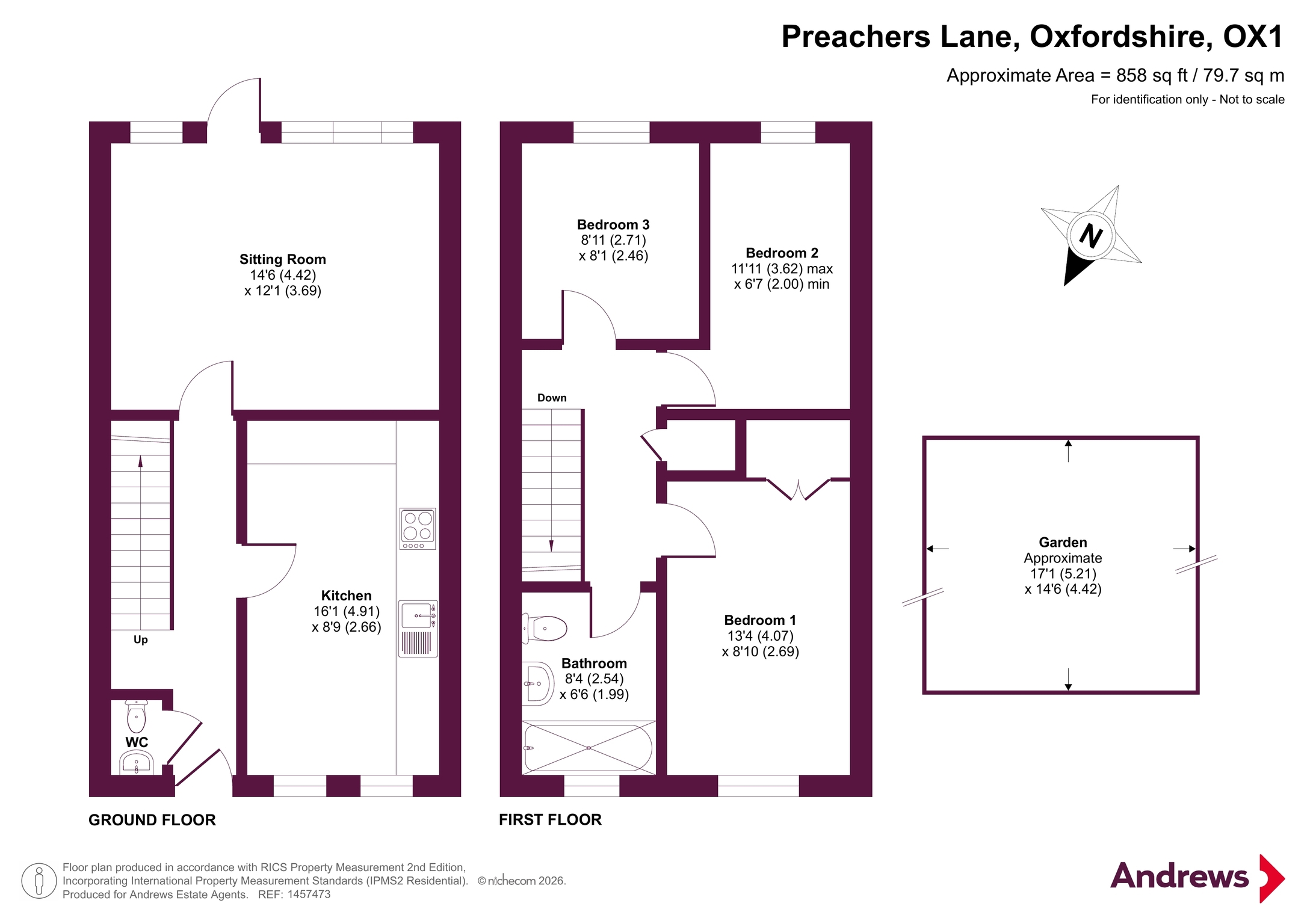 77, Preachers Lane, Oxfordshire floorplan
