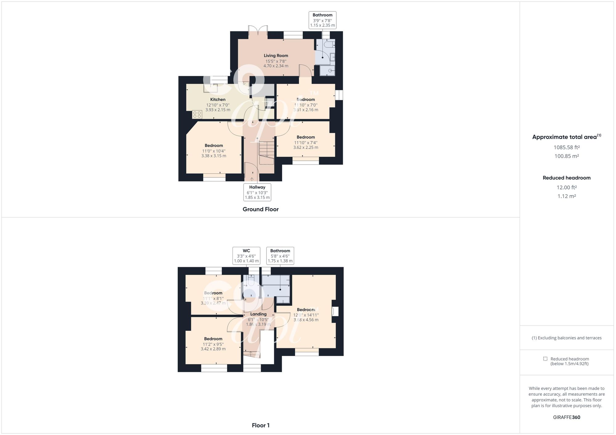 63 The Avenue, Brighton floorplan