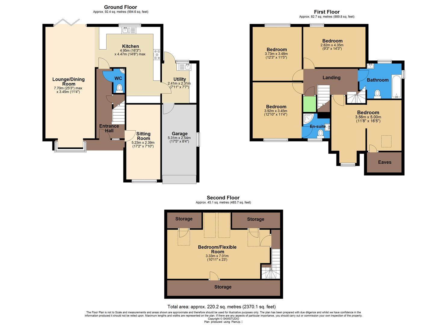 12, Havercroft Close, St. Albans floorplan