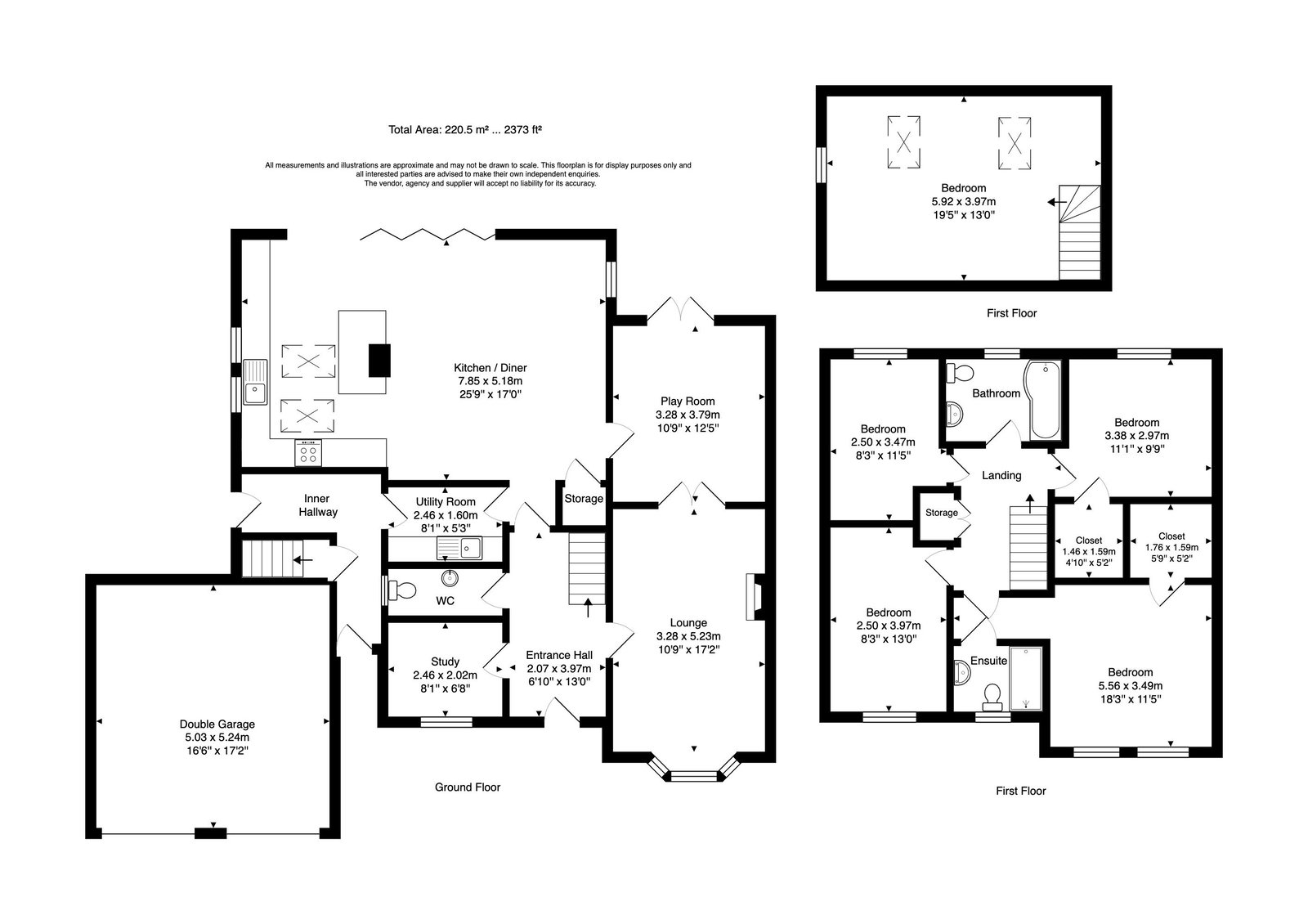 15, Foxglove Drive, Leicester floorplan