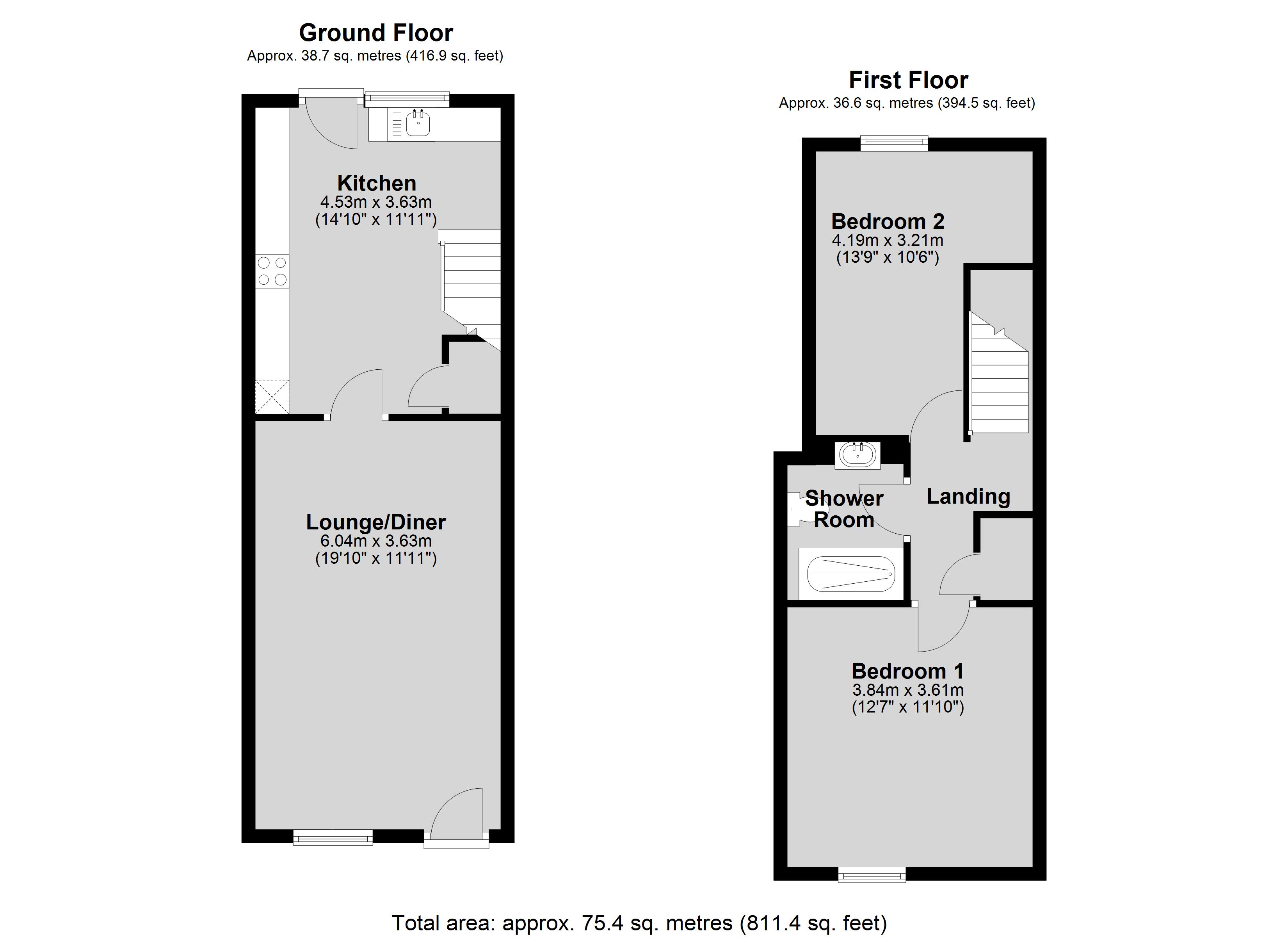 7, Chapel Lane, Lincoln floorplan