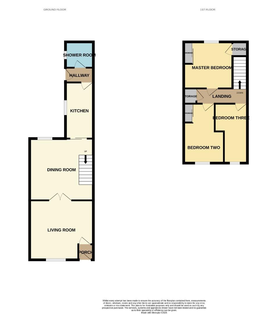 24, Carville Terrace, Crook floorplan