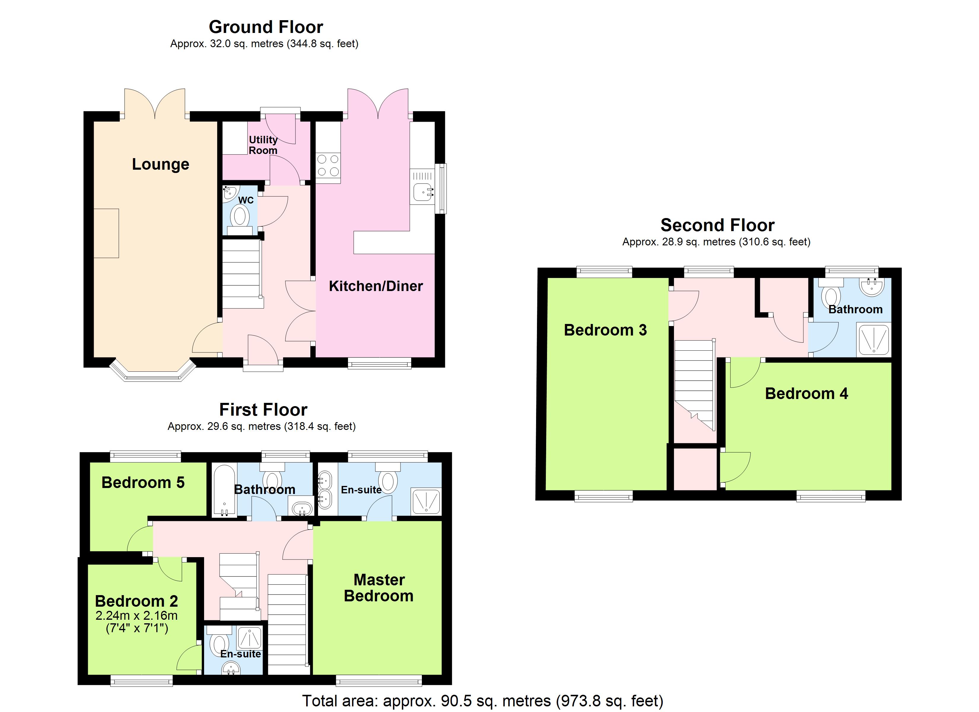 5 Bedrooms Detached house for sale in Bluebell Drive, Sittingbourne ME10