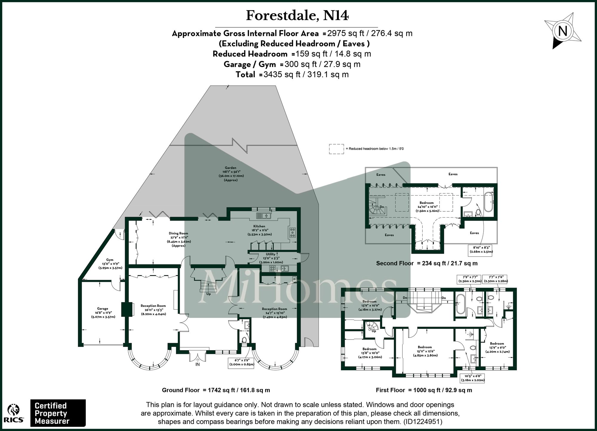 1, Forestdale, London floorplan