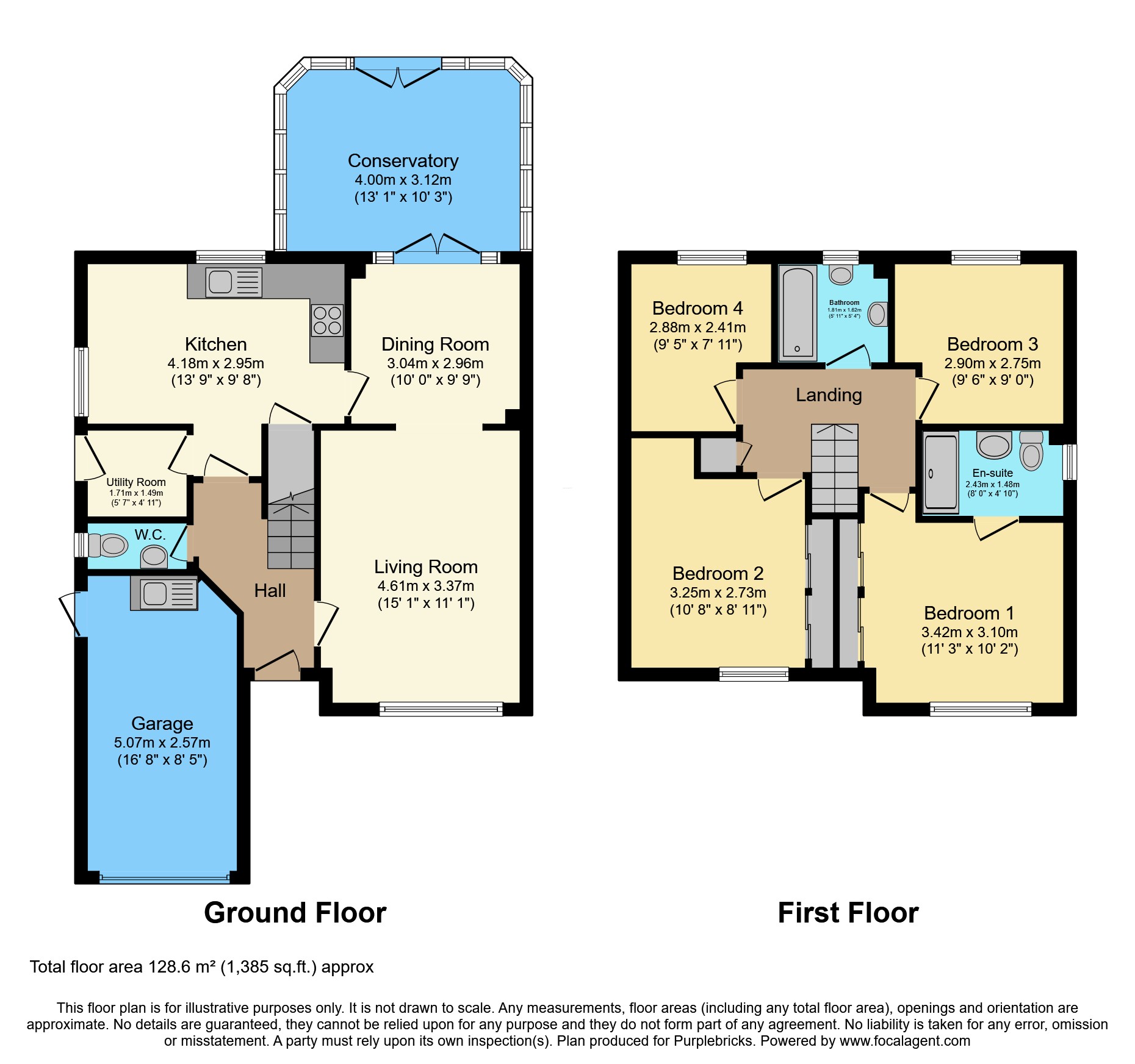 28, Forest Walk, Buckley floorplan
