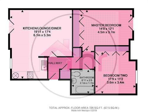 2 Bedrooms Flat for sale in Stone Hill, St Neots, Cambridgeshire PE19