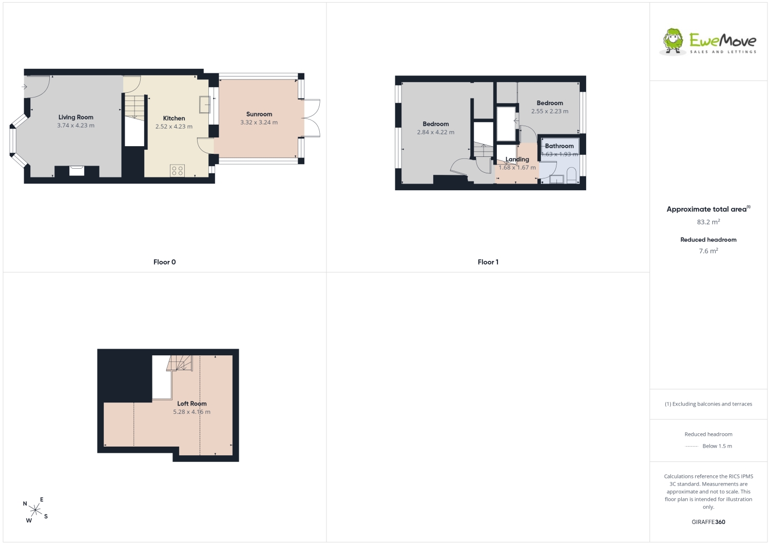 72, Glossop Road Gamesley, Glossop floorplan