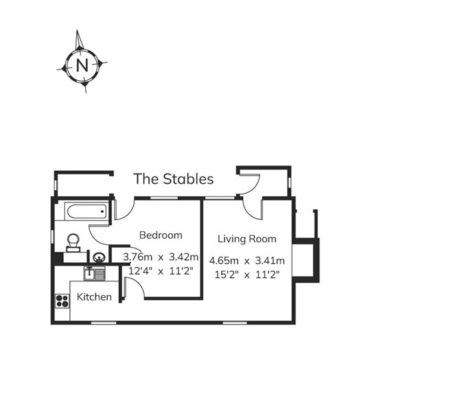 Paper Mill,, Hinksden Road, Benenden floorplan