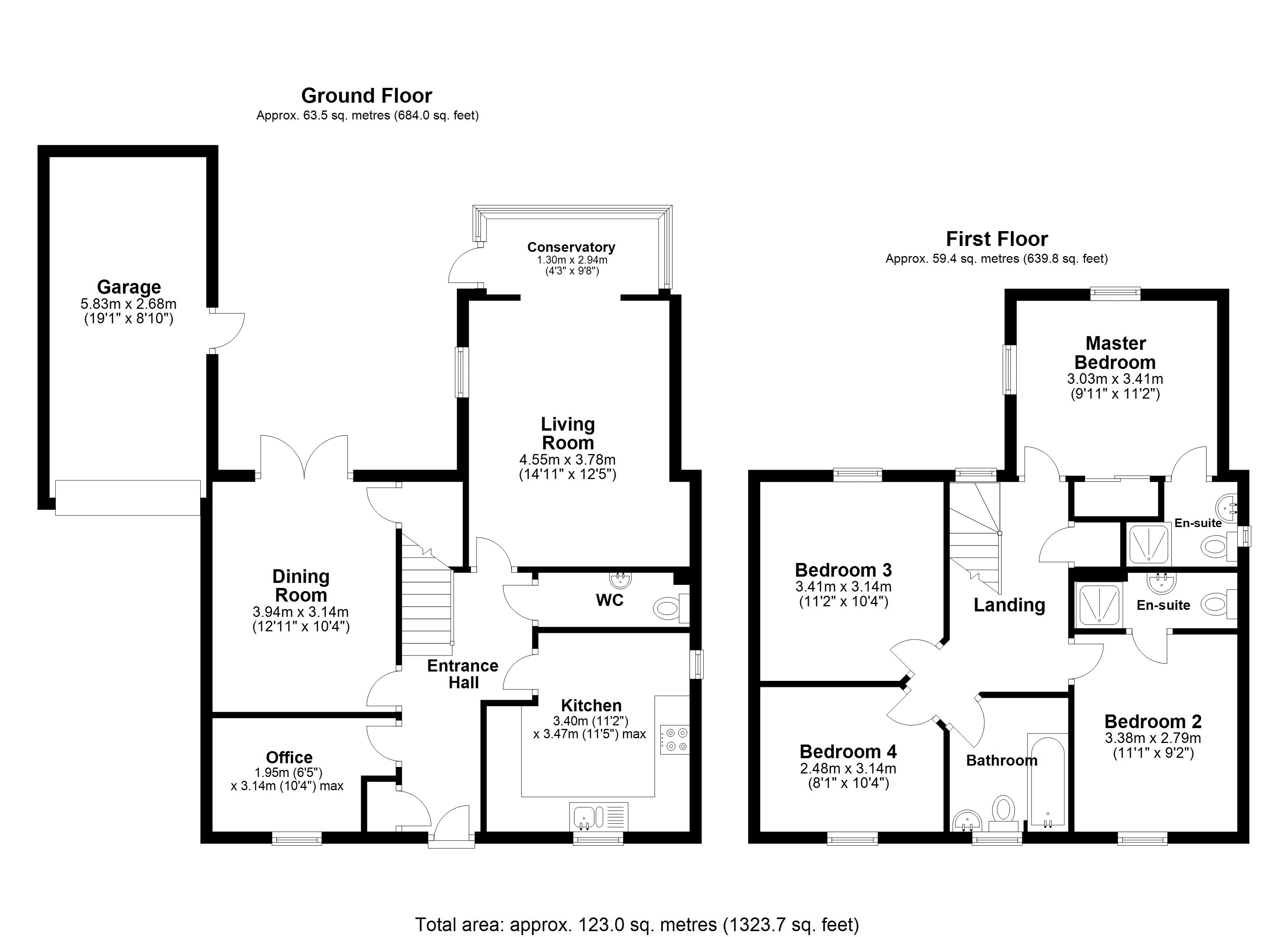 19, Goodrich Road, Gloucestershire floorplan