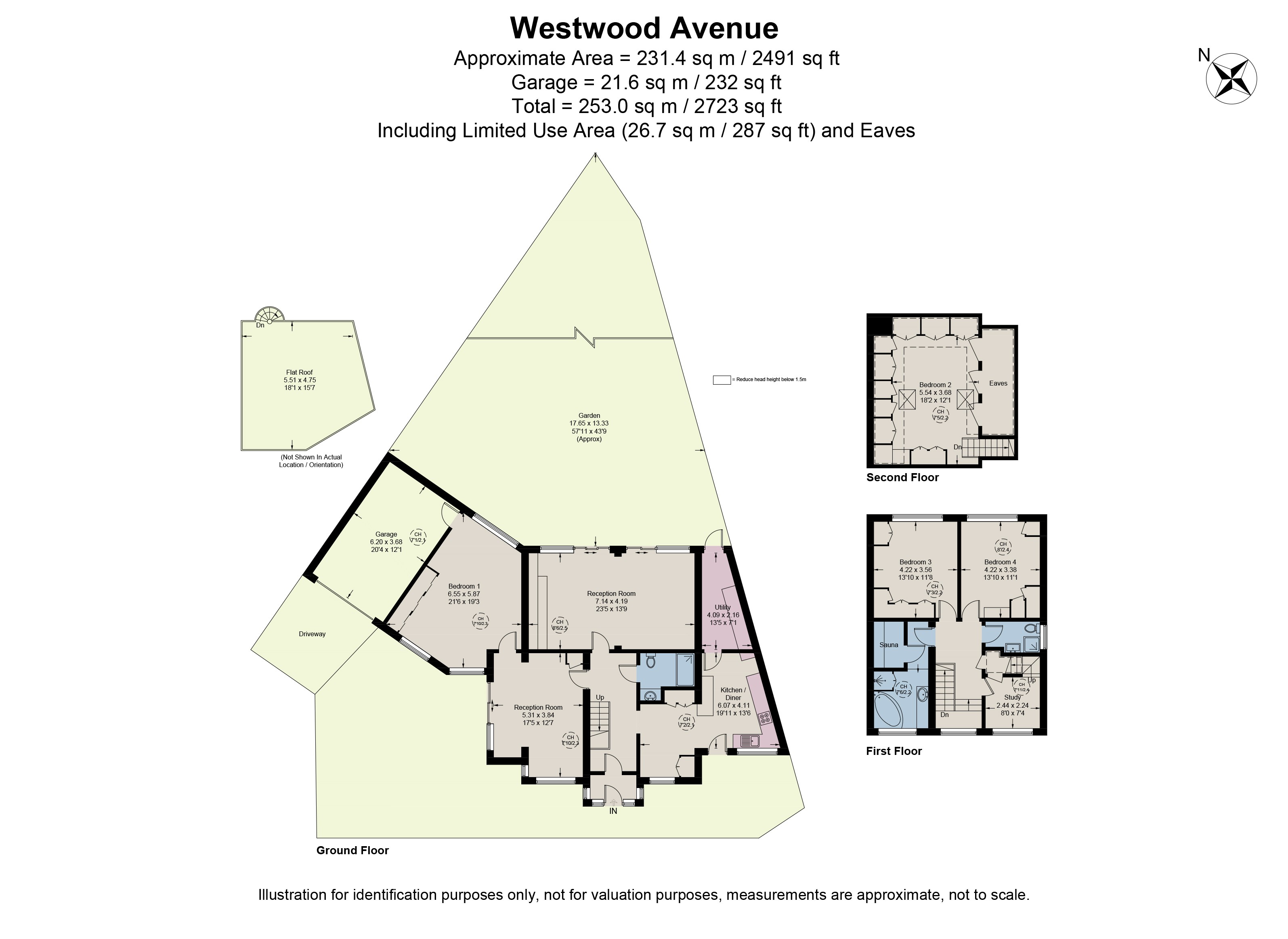 2, Westwood Avenue, London floorplan