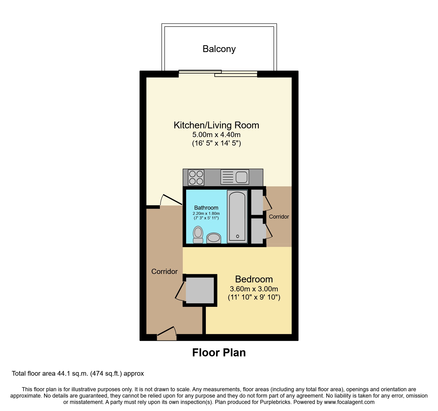 Flat 602, 72 Chapeltown Street, Manchester floorplan