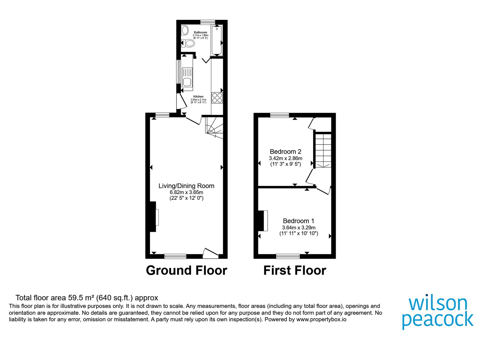 13, Longfield Road, Bedfordshire floorplan