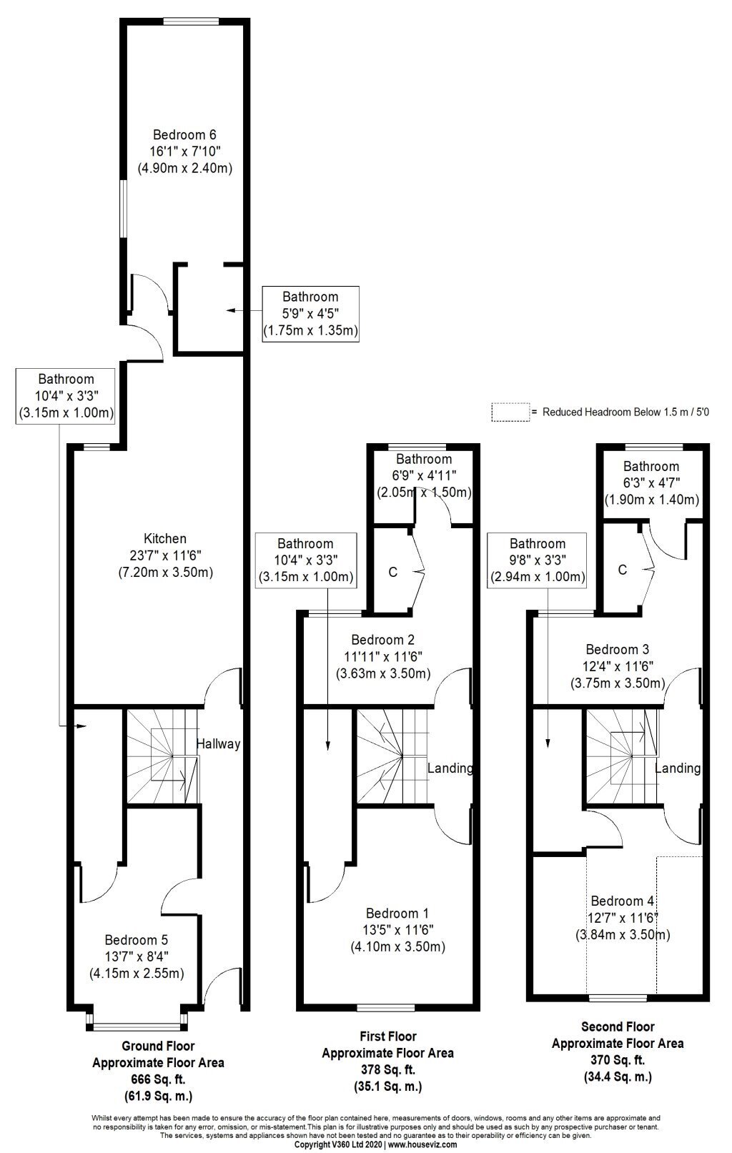 62, Teignmouth Road, Birmingham floorplan