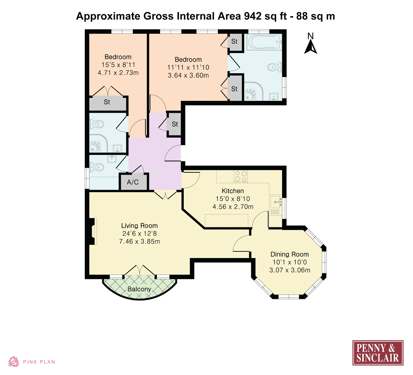 54 Balliol Court,, Rutherway, Oxfordshire floorplan