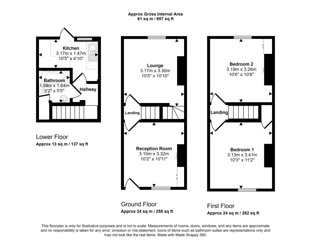 59, Dover Street, Maidstone floorplan