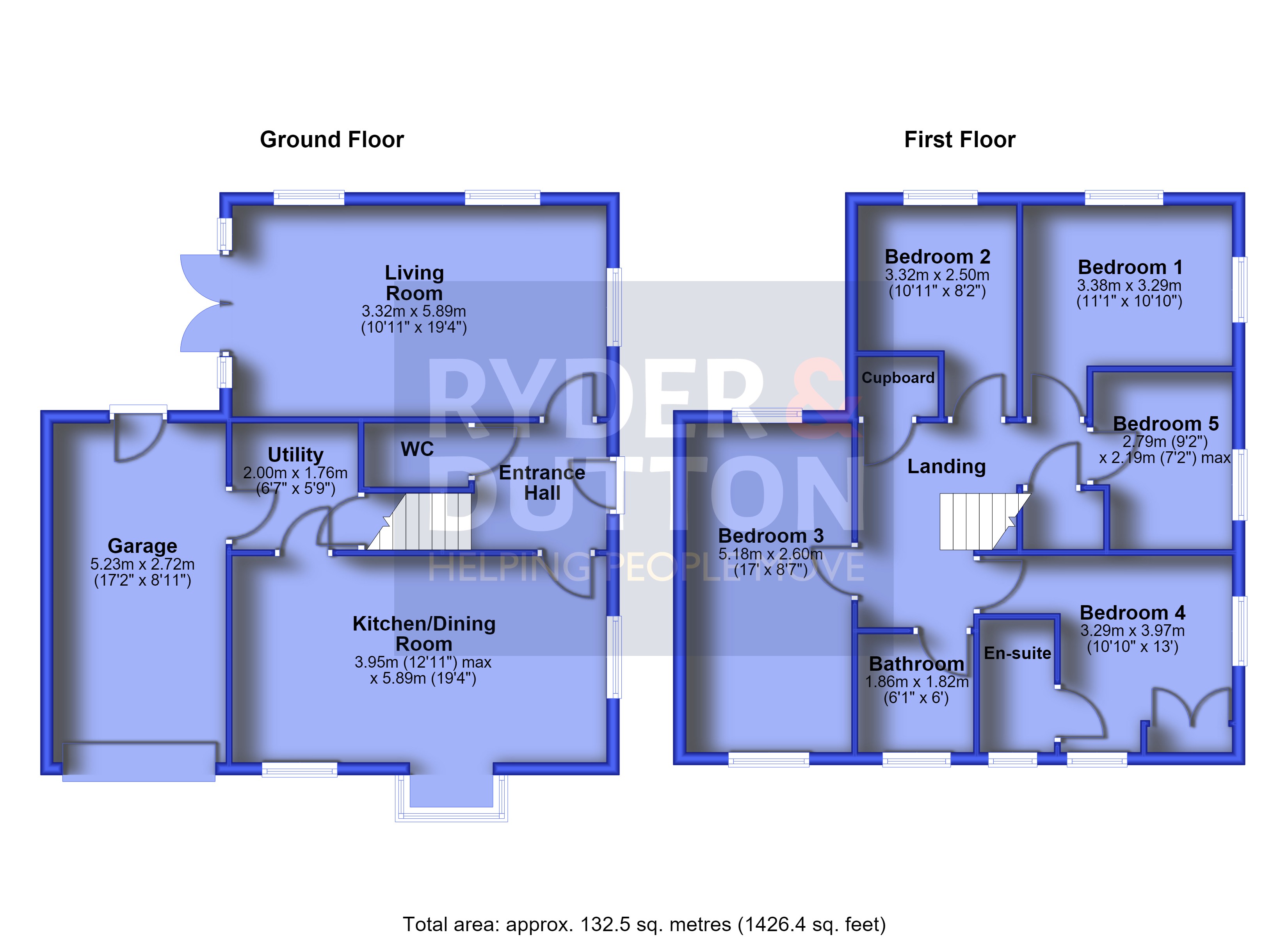 53, Black Rock Drive, Huddersfield floorplan