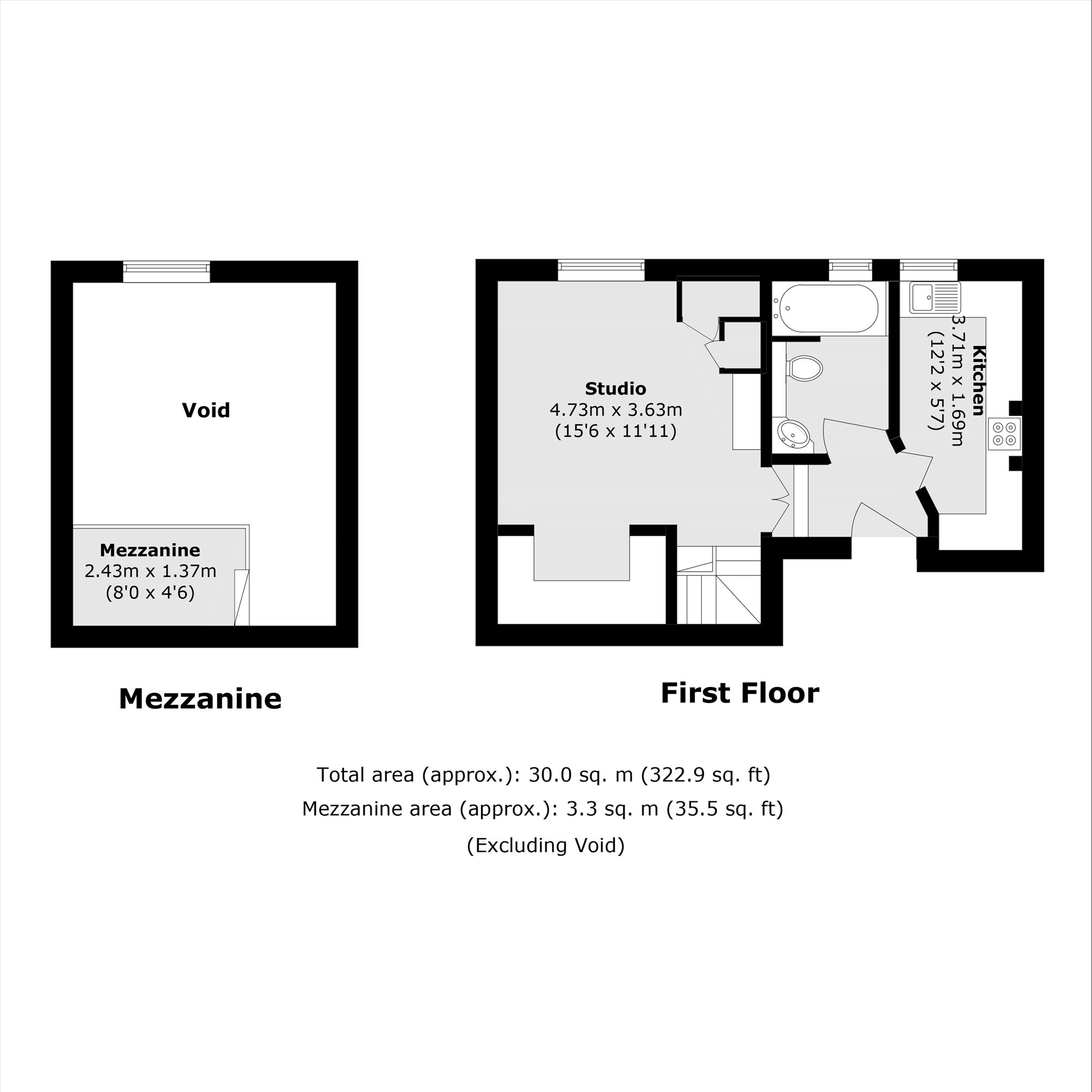 17A, Claremont Road, London floorplan