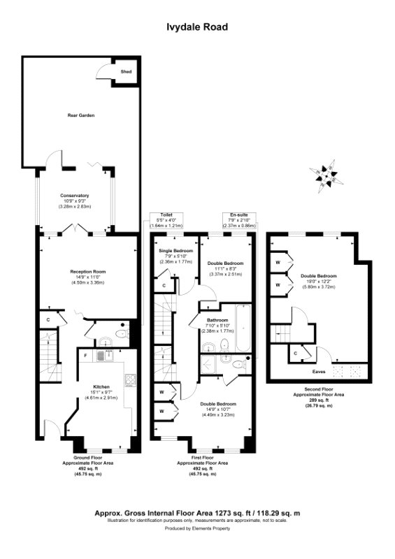 333, Ivydale Road, Nunhead floorplan