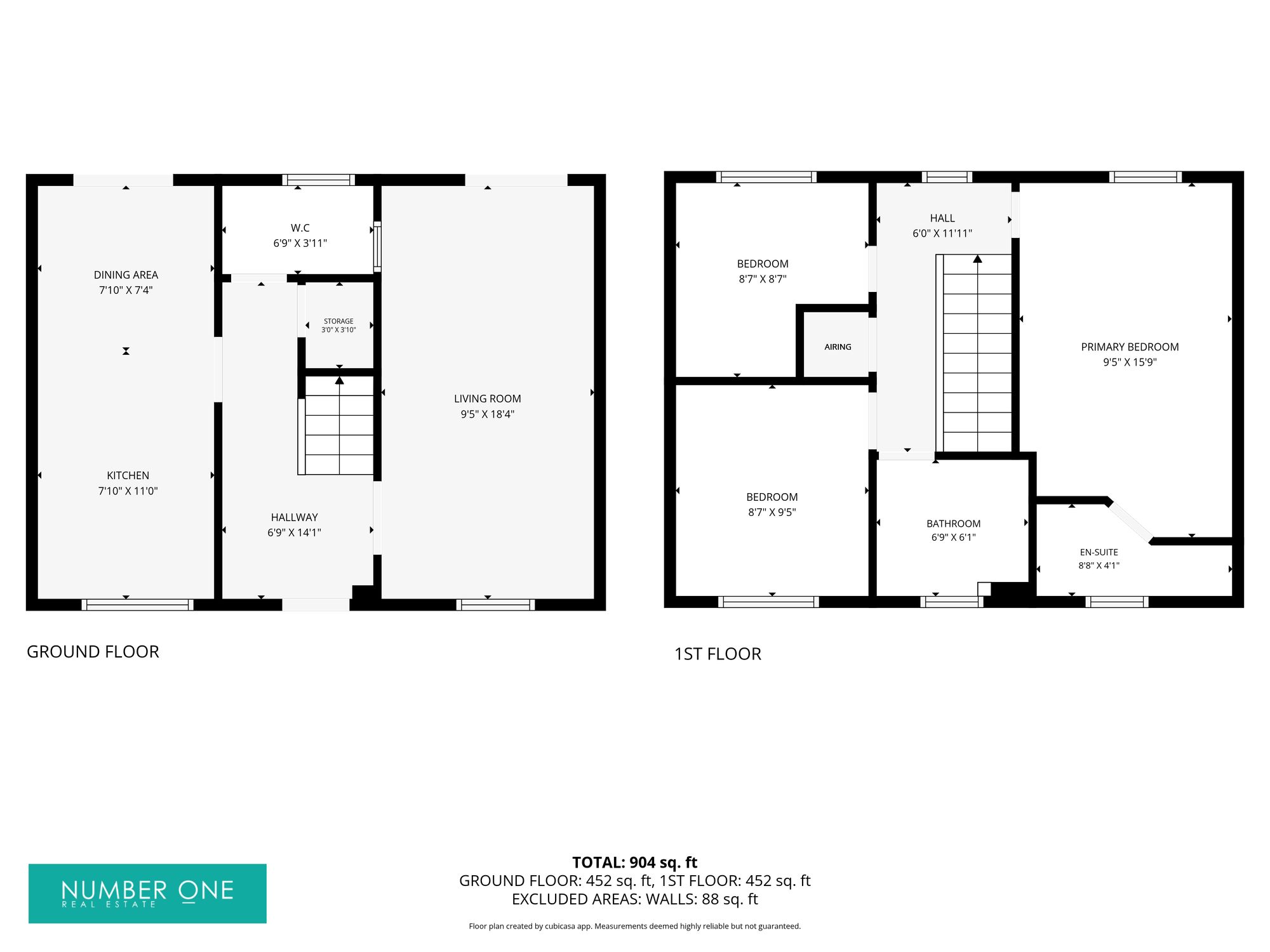 34 Rhodfa Cnocell Y Coed, Bridgend floorplan