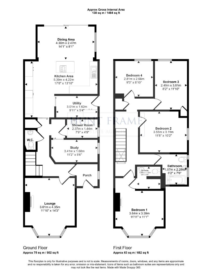 23, Ringwood Road, Eastbourne floorplan