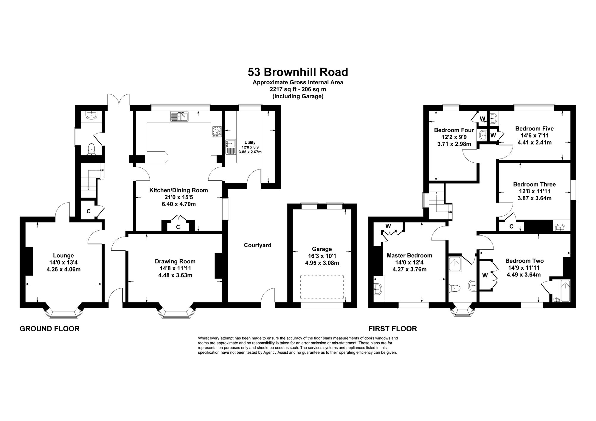 53 Brownhill Road, Hampshire floorplan