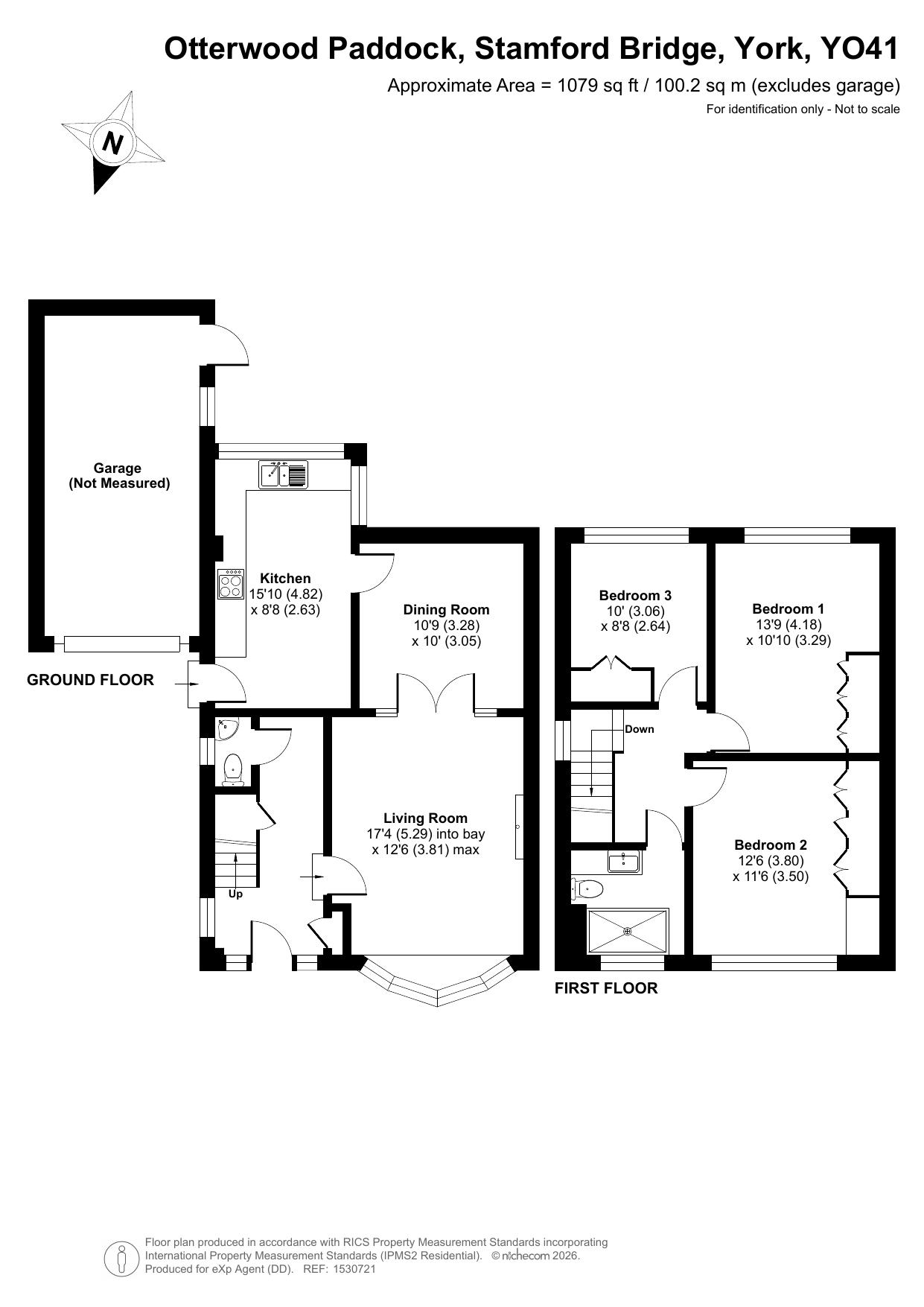 Otterwood Paddock, York floorplan
