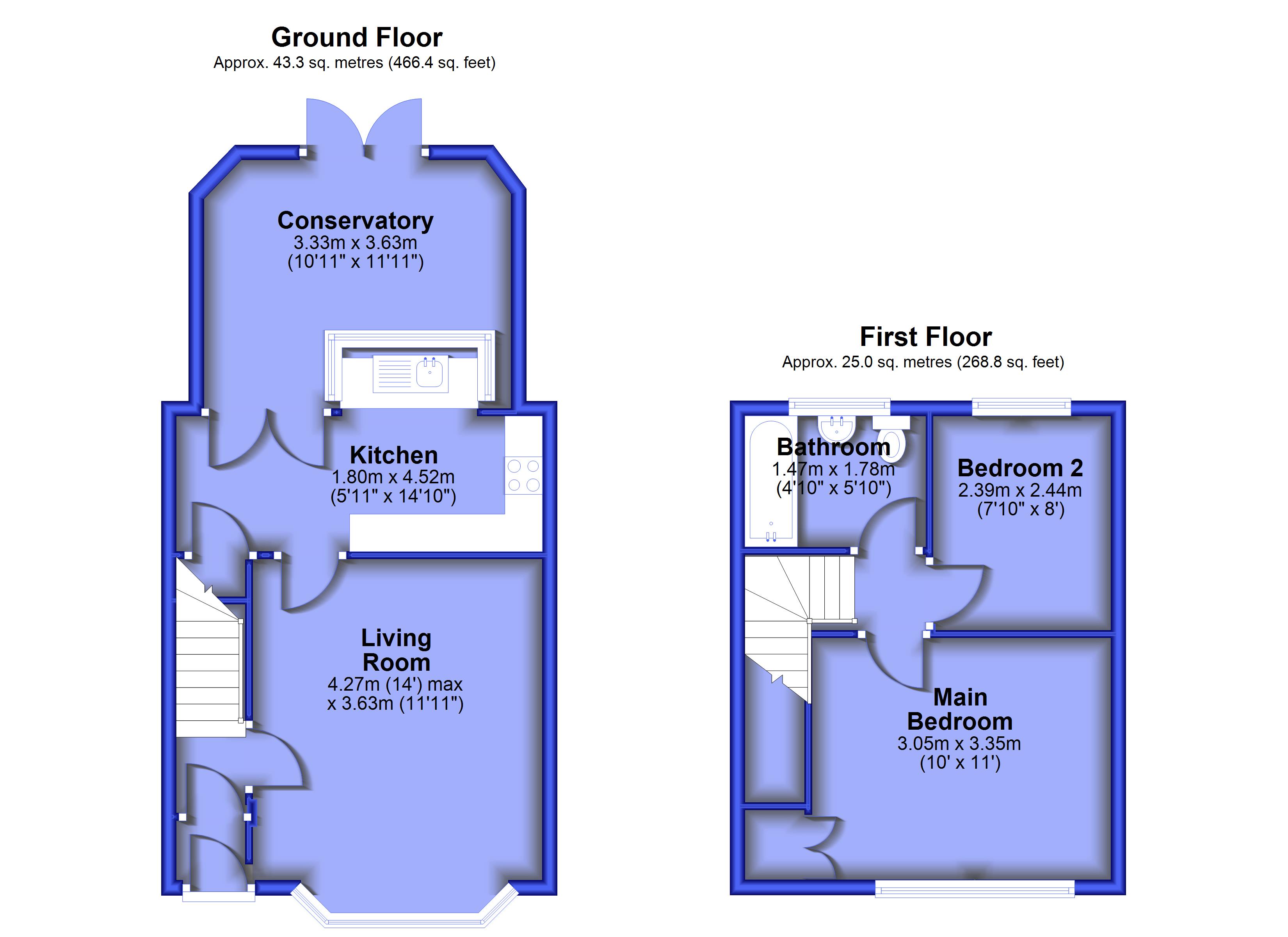 44, Lyndhurst Avenue, Lancashire floorplan