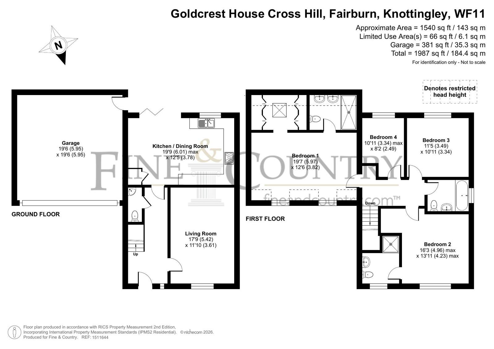 Goldcrest House,, Cross Hill, Knottingley floorplan