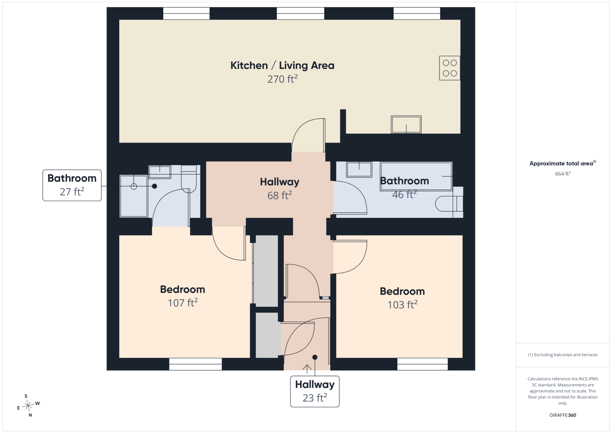 8, Tait Circle, Paisley floorplan