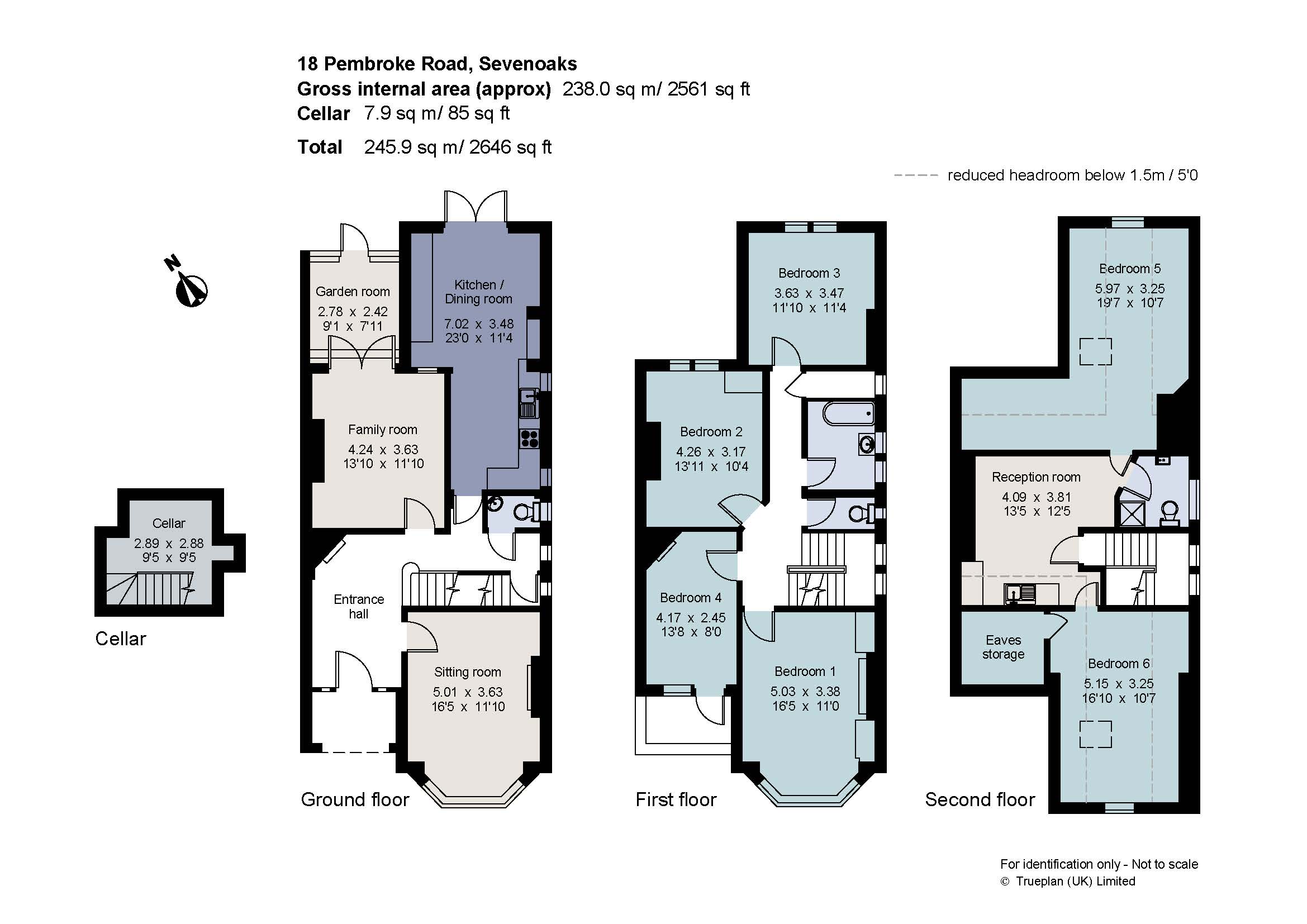 18, Pembroke Road, Kent floorplan