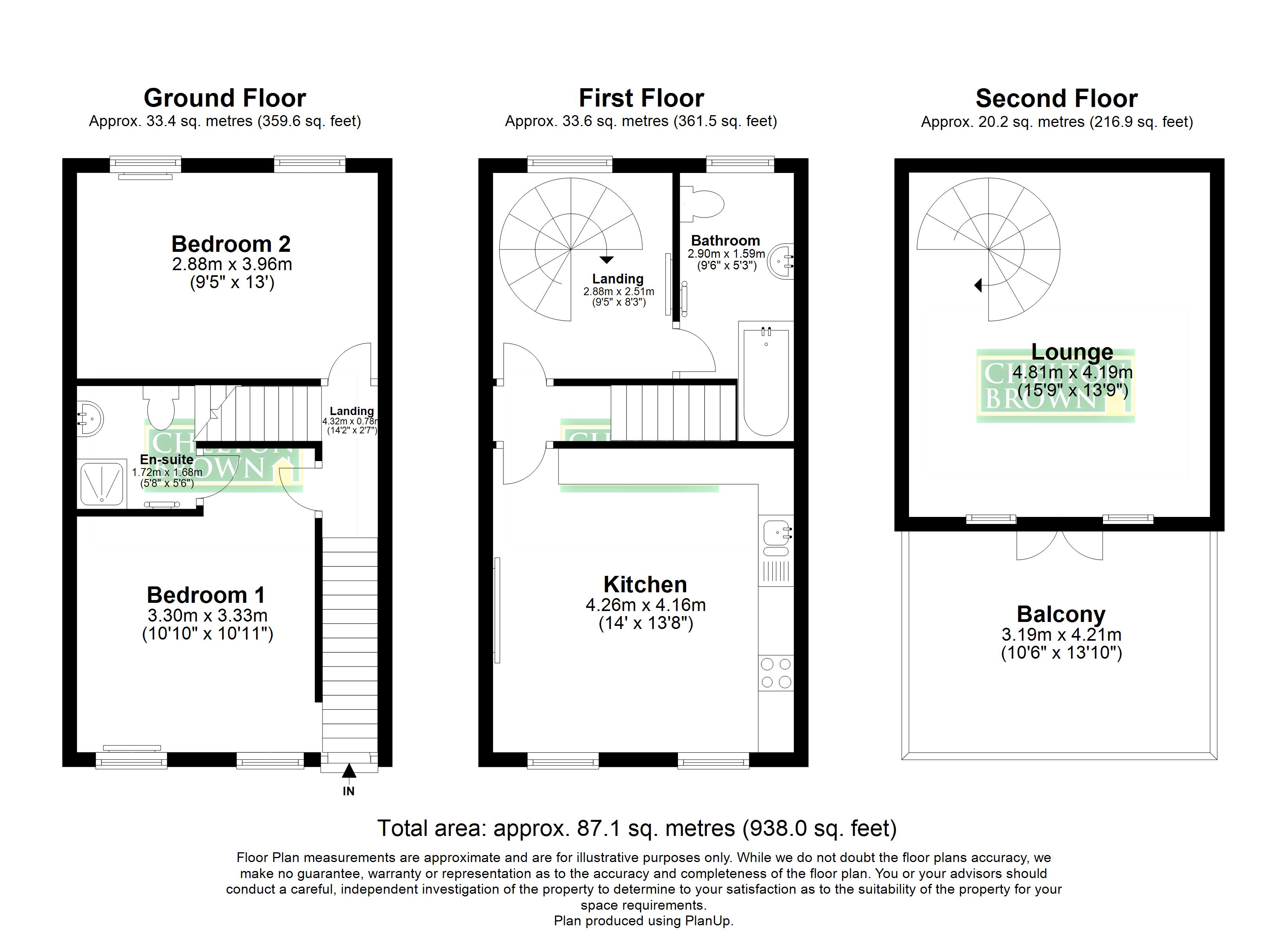 Flat 15 View Point, 50a, Sheep Street, Northampton floorplan
