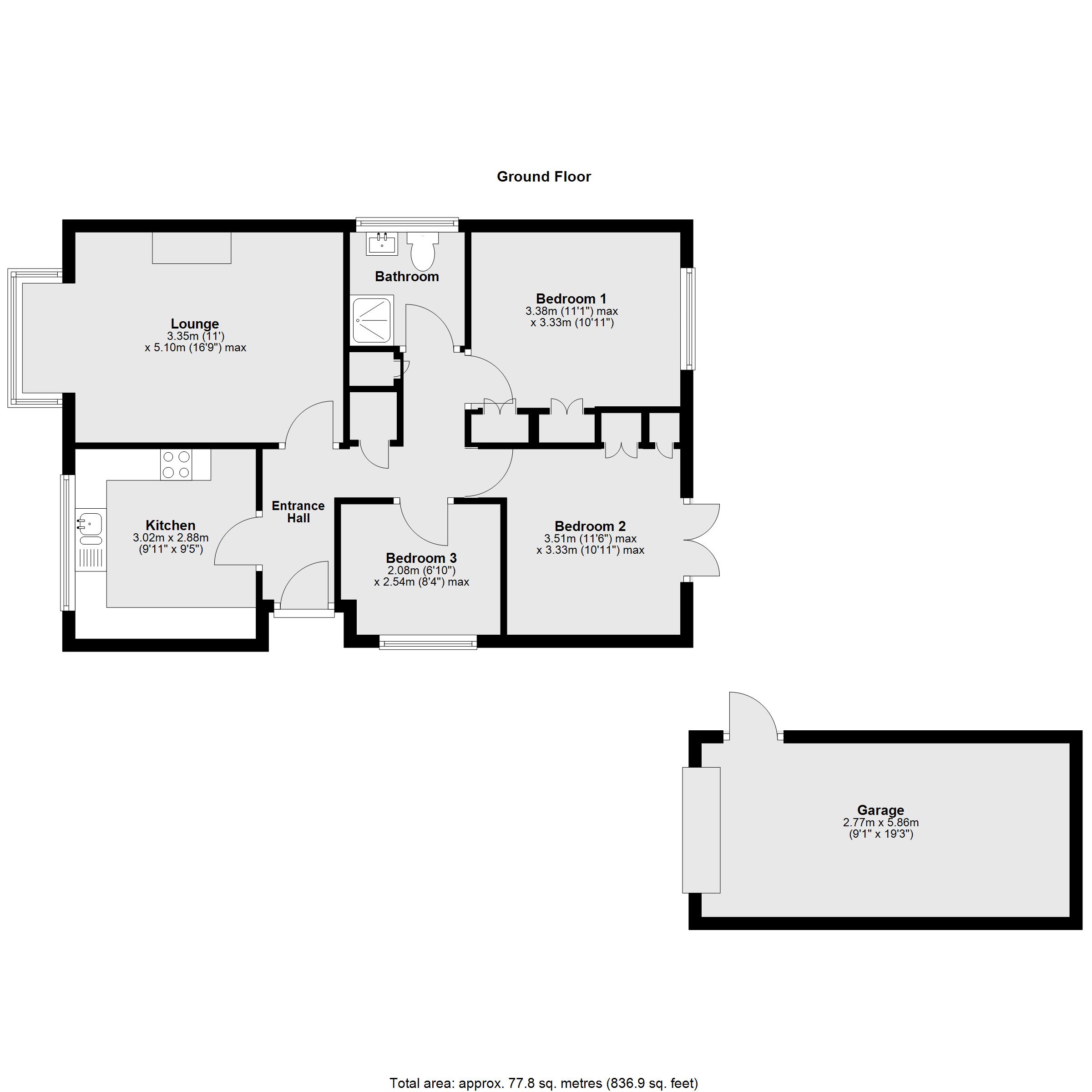 11, Melbourne Road, Lincoln floorplan