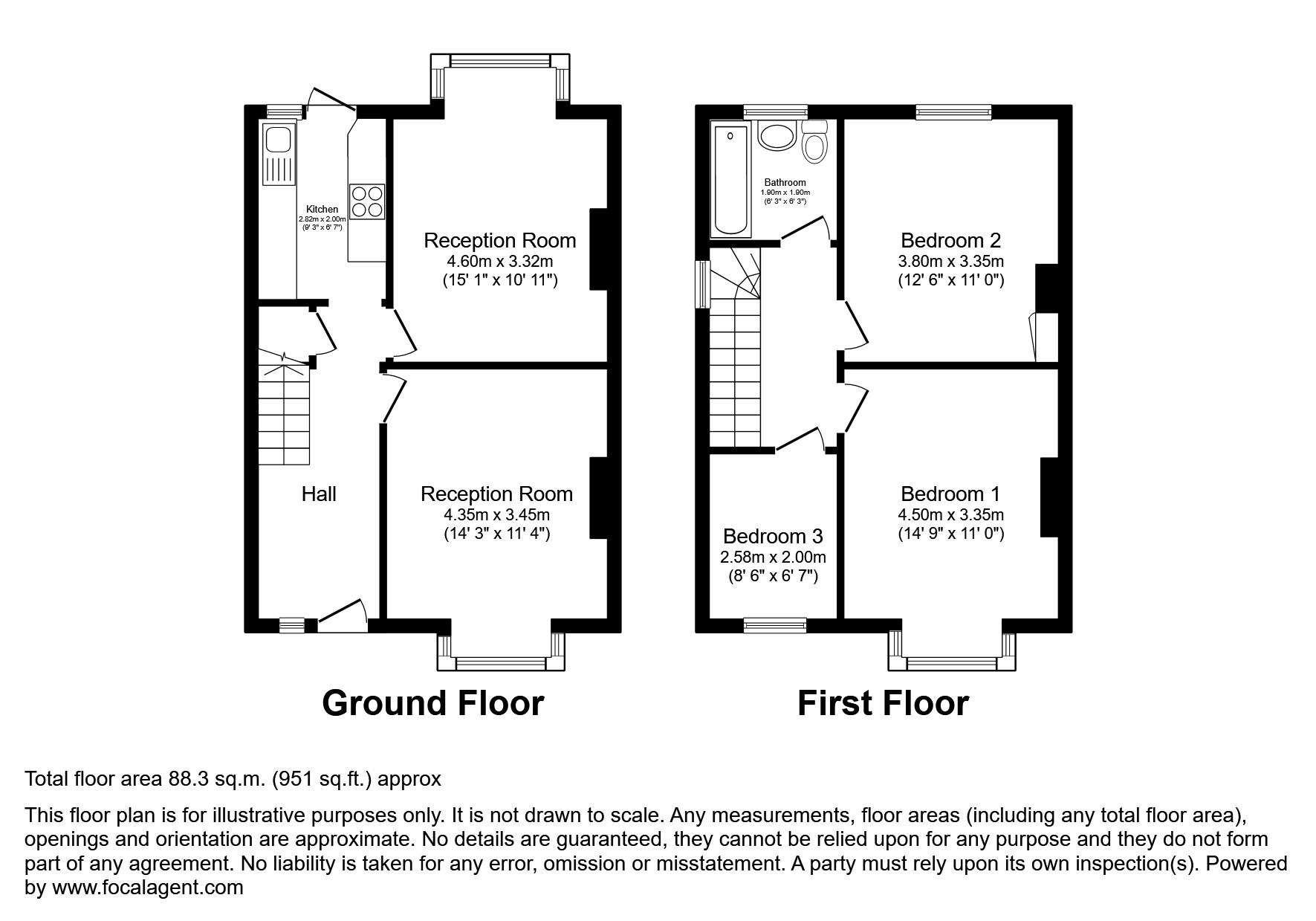 24, Buxton Crescent, Cheam floorplan