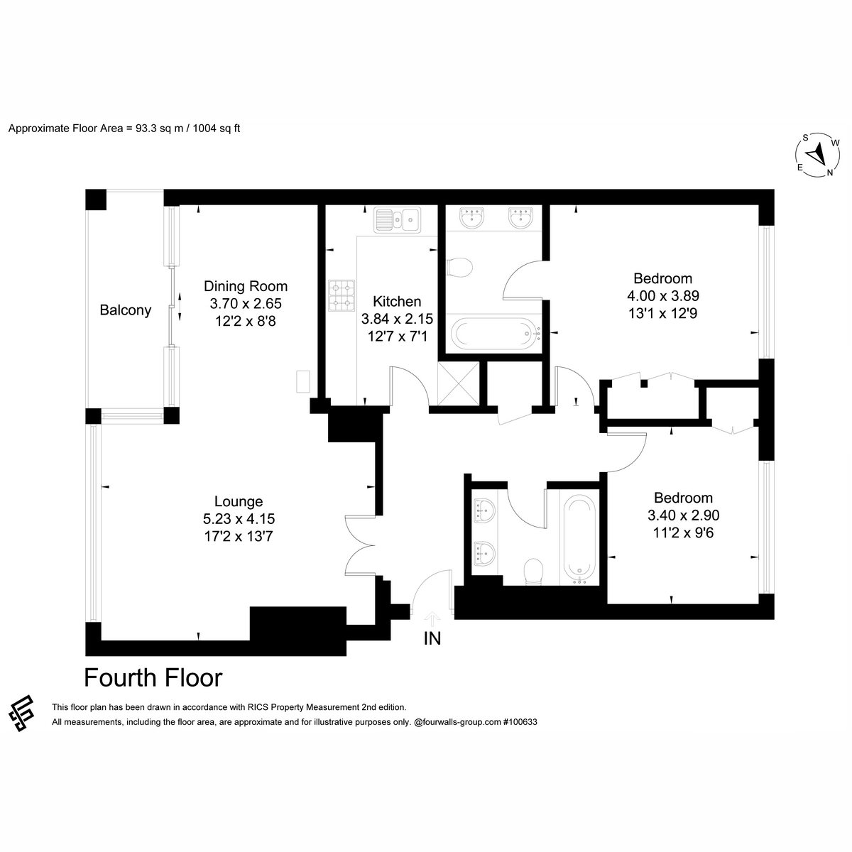 27, Quadrangle, London floorplan