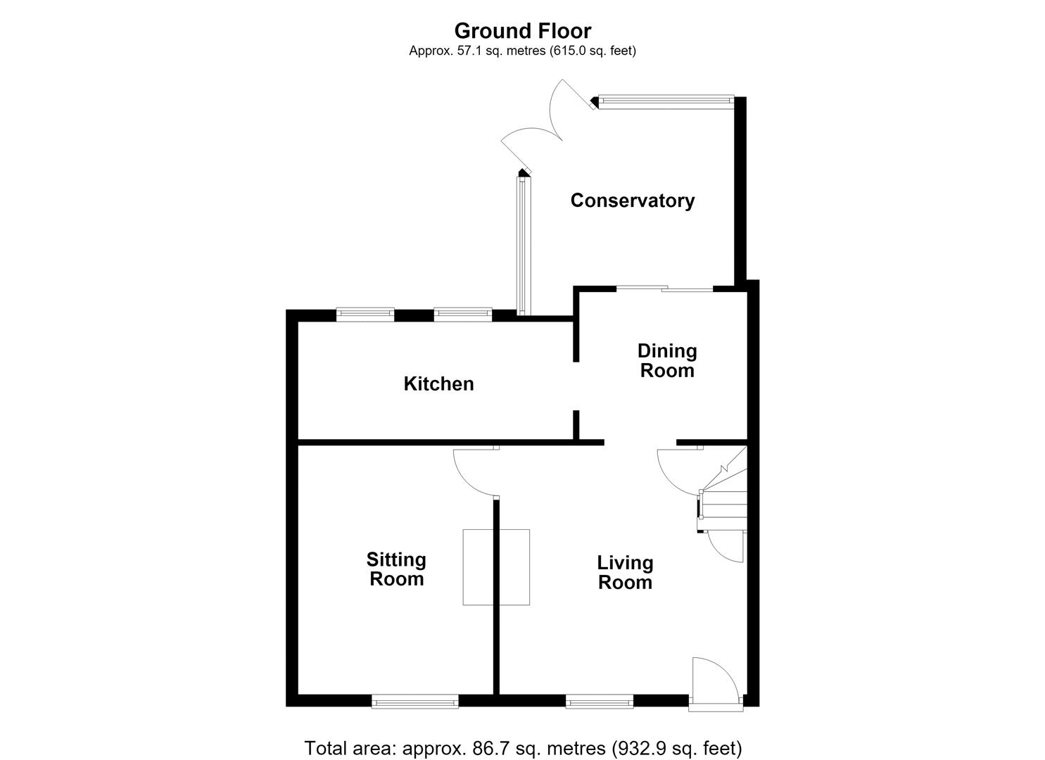 140, High Street, Wakefield floorplan