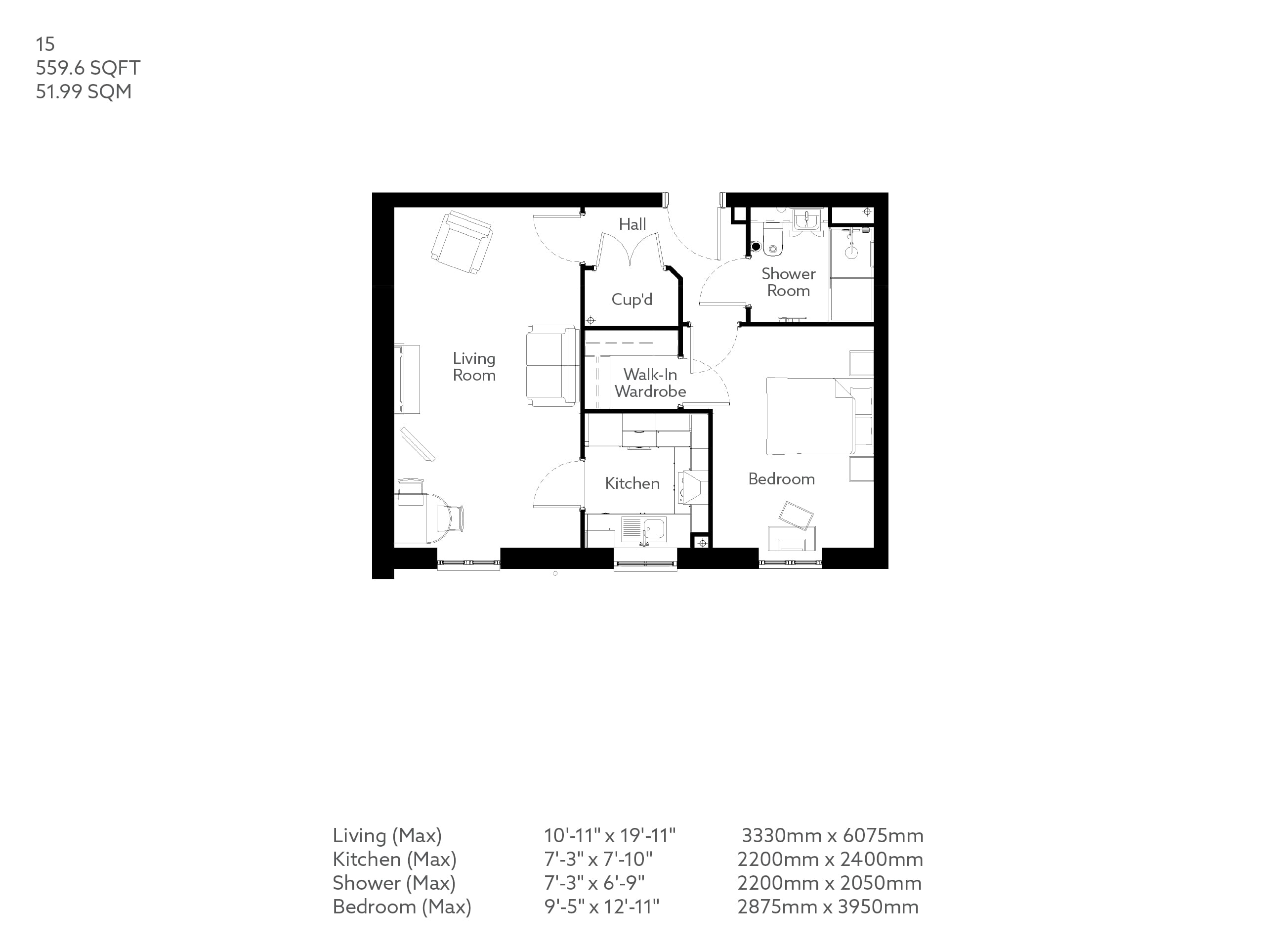 15, Stockport floorplan