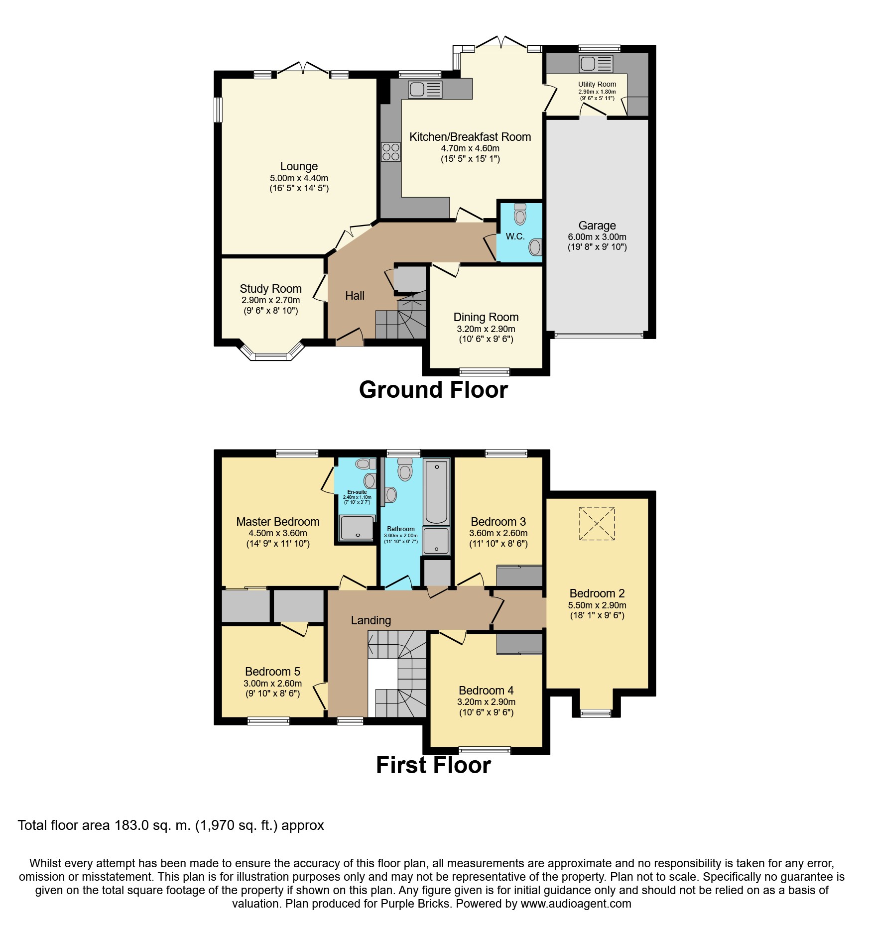 5 Bedrooms Detached house for sale in Colemans Moor Lane, Woodley, Reading RG5