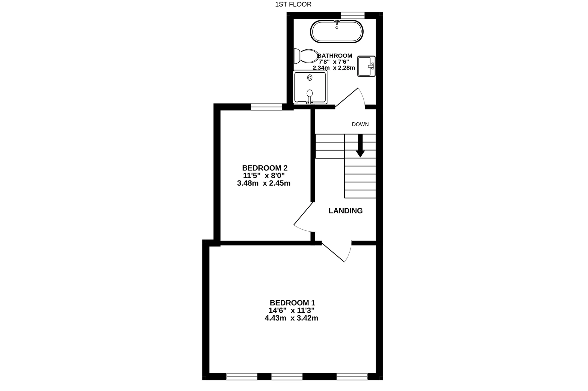15, Nursery Avenue, Onchan floorplan