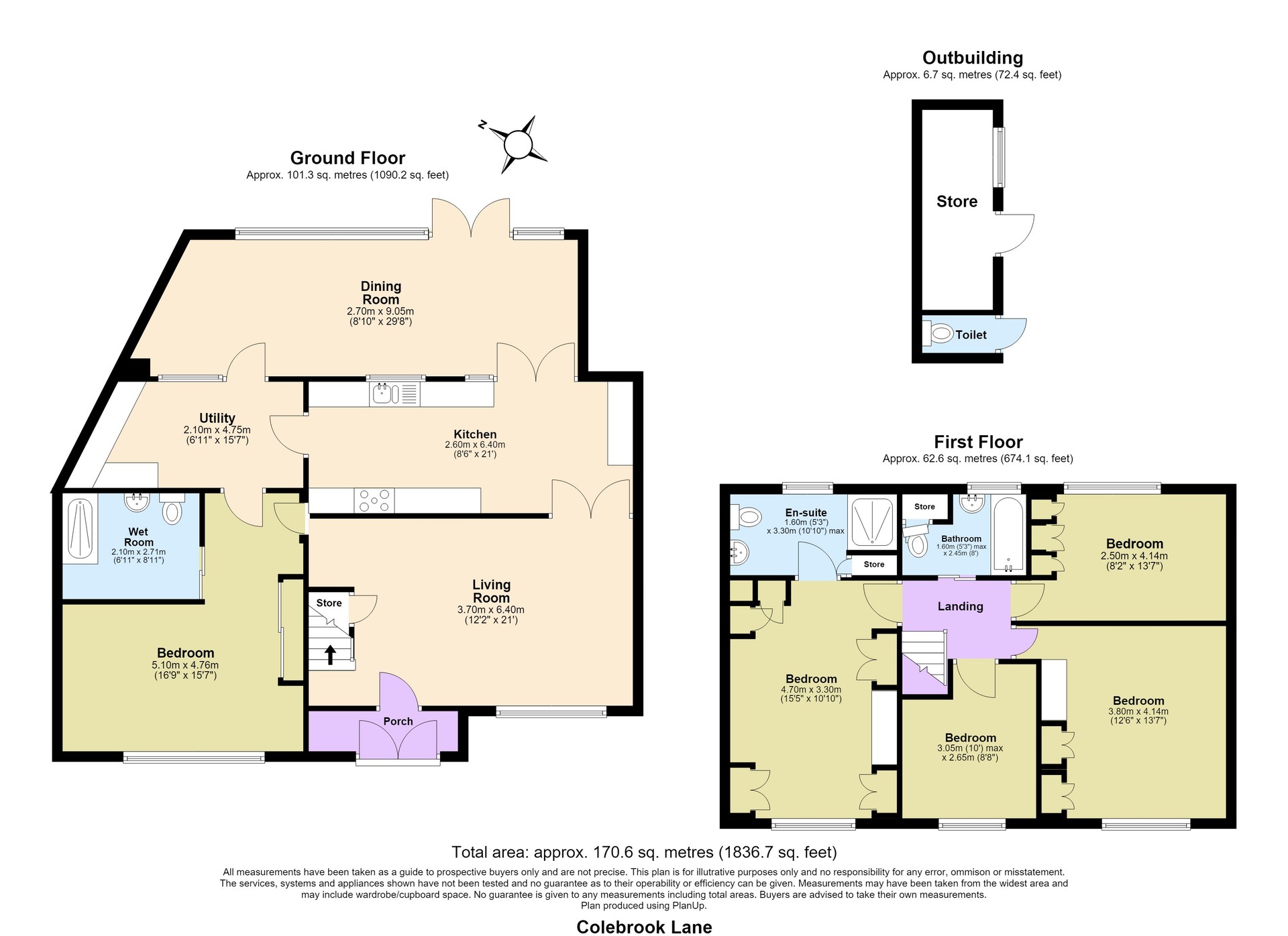 58, Colebrook Lane, Loughton floorplan